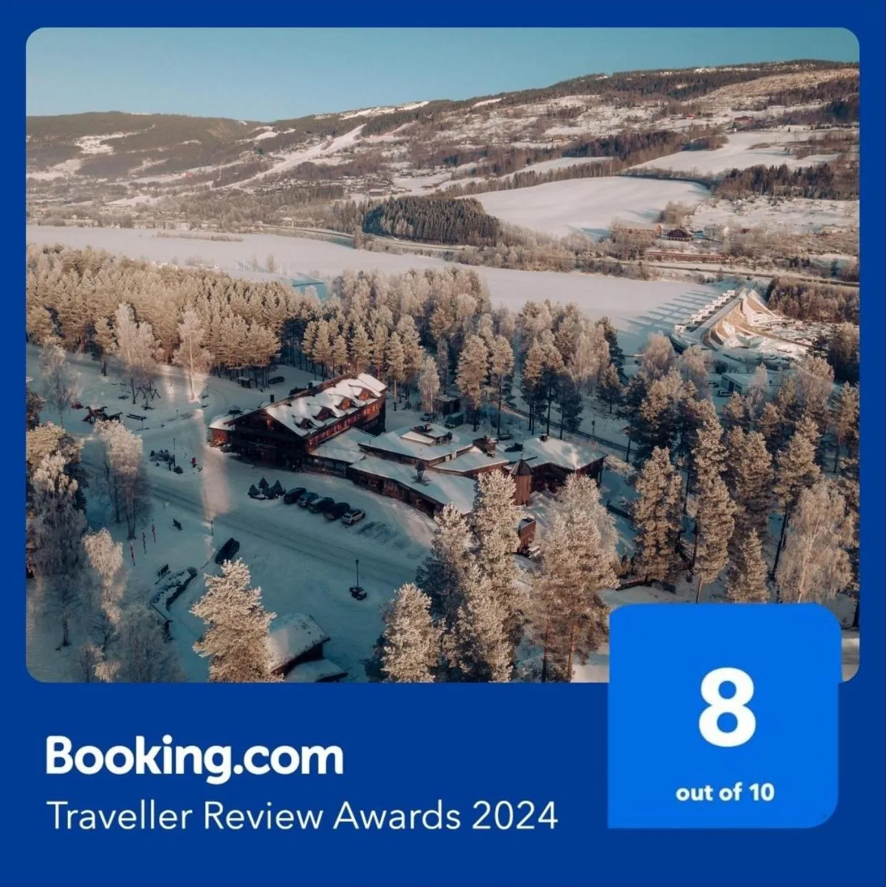 Property building in Hunderfossen Hotel & Resort