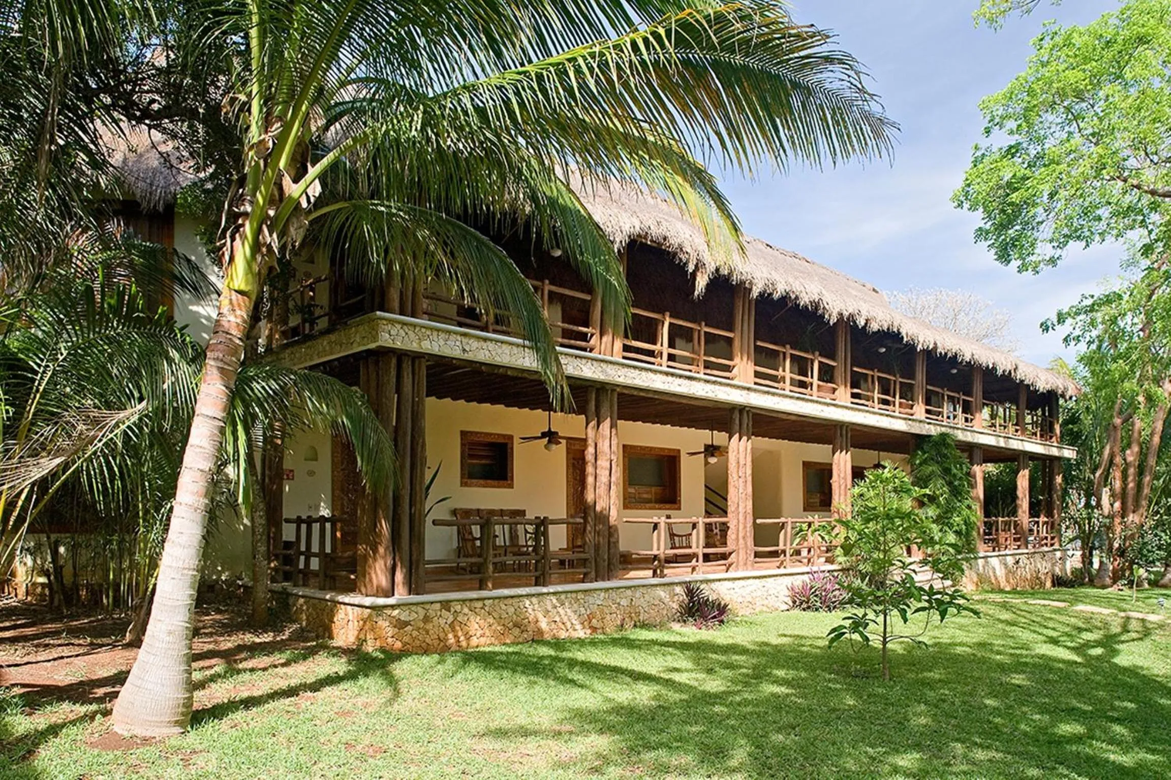 Facade/entrance in The Lodge At Uxmal