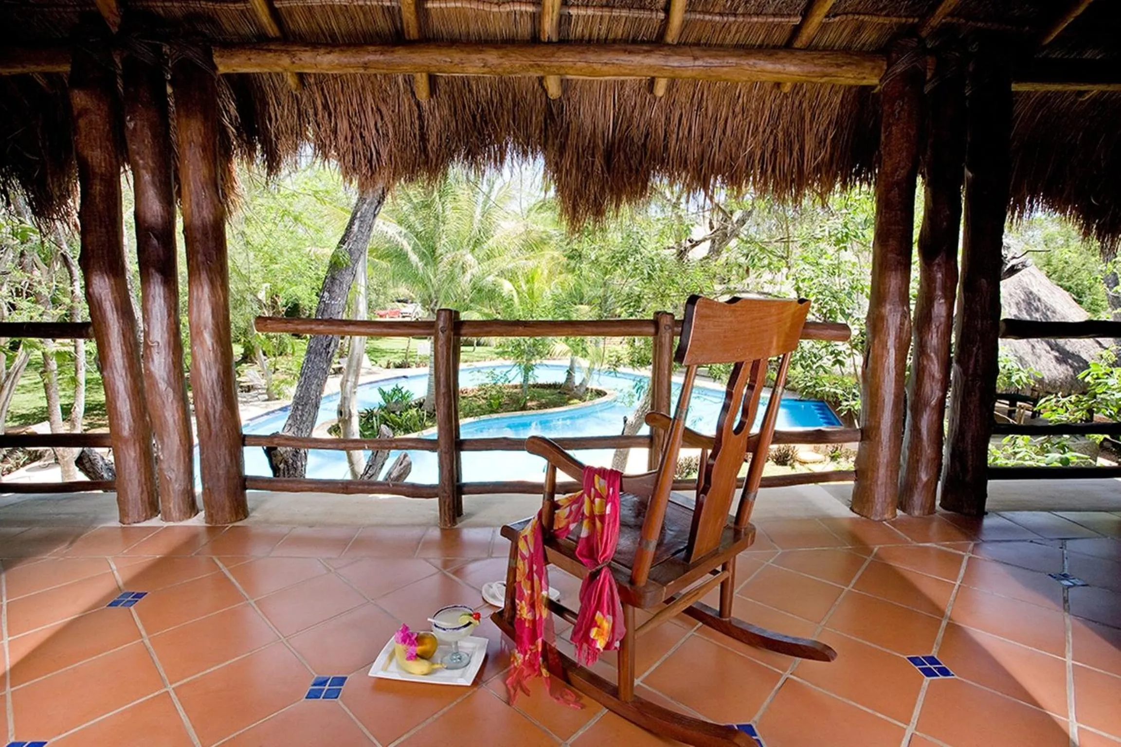 Balcony/Terrace in The Lodge At Uxmal
