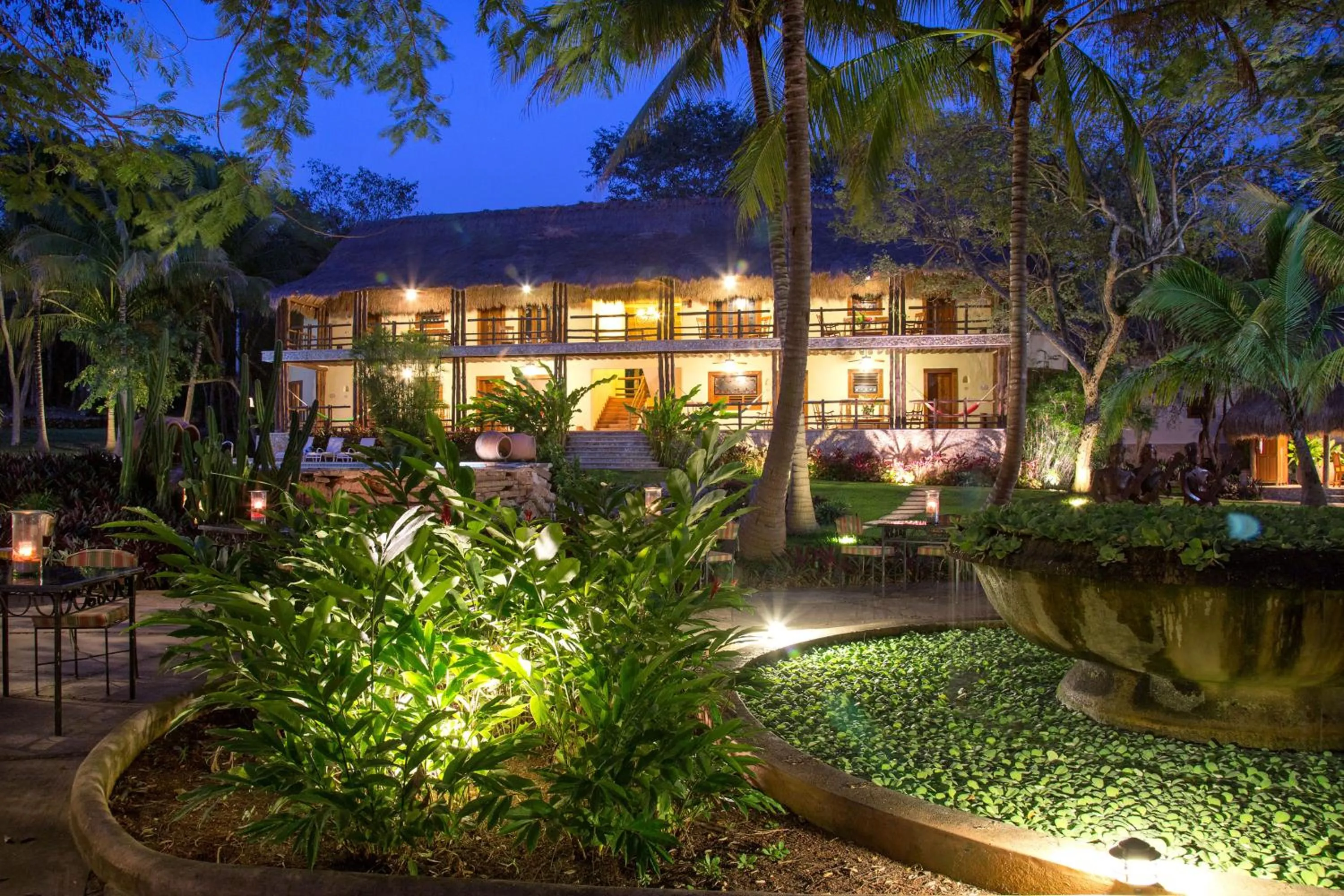 Facade/entrance in The Lodge At Uxmal