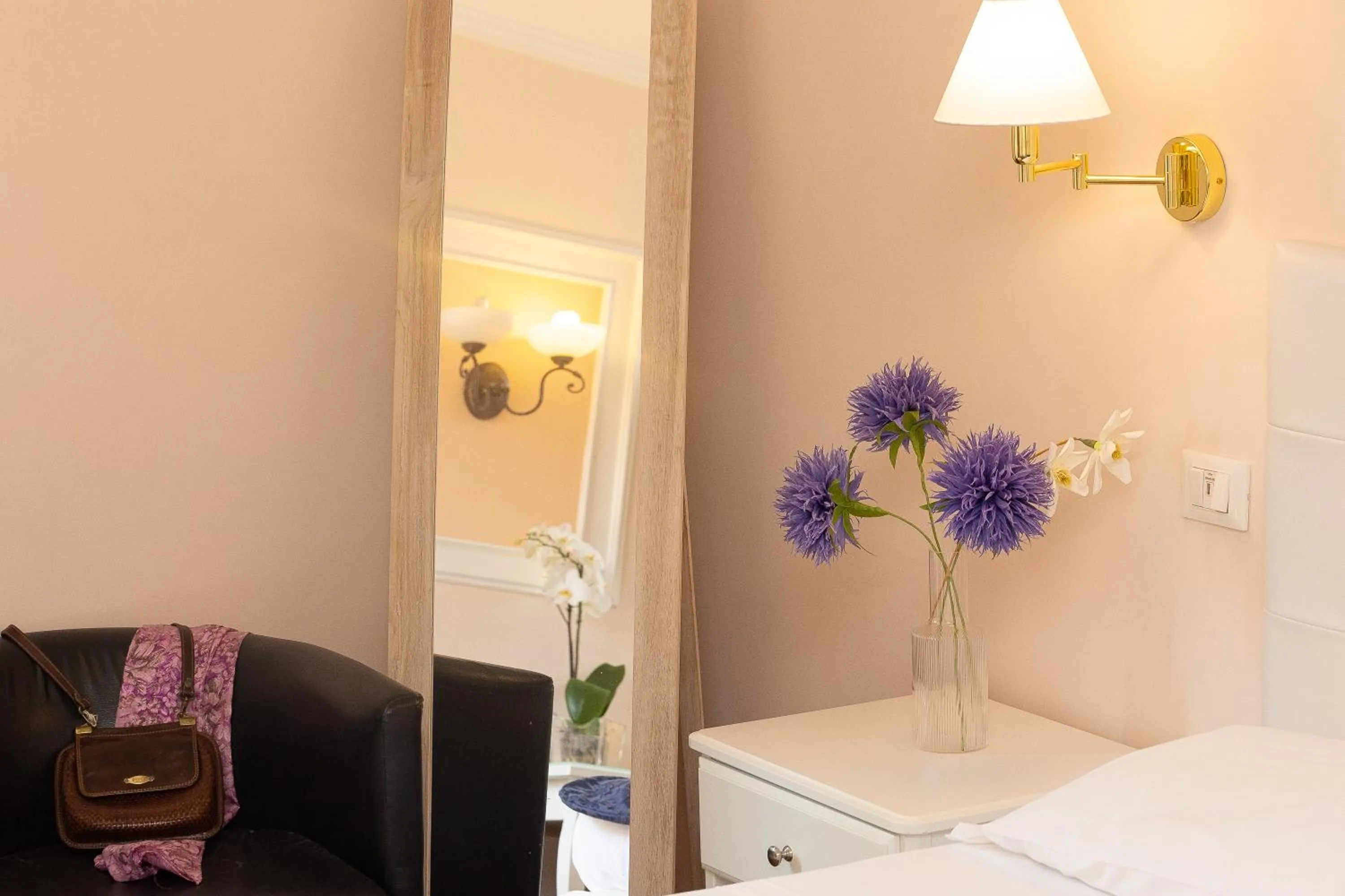 Decorative detail, Bed in Rome To Stay