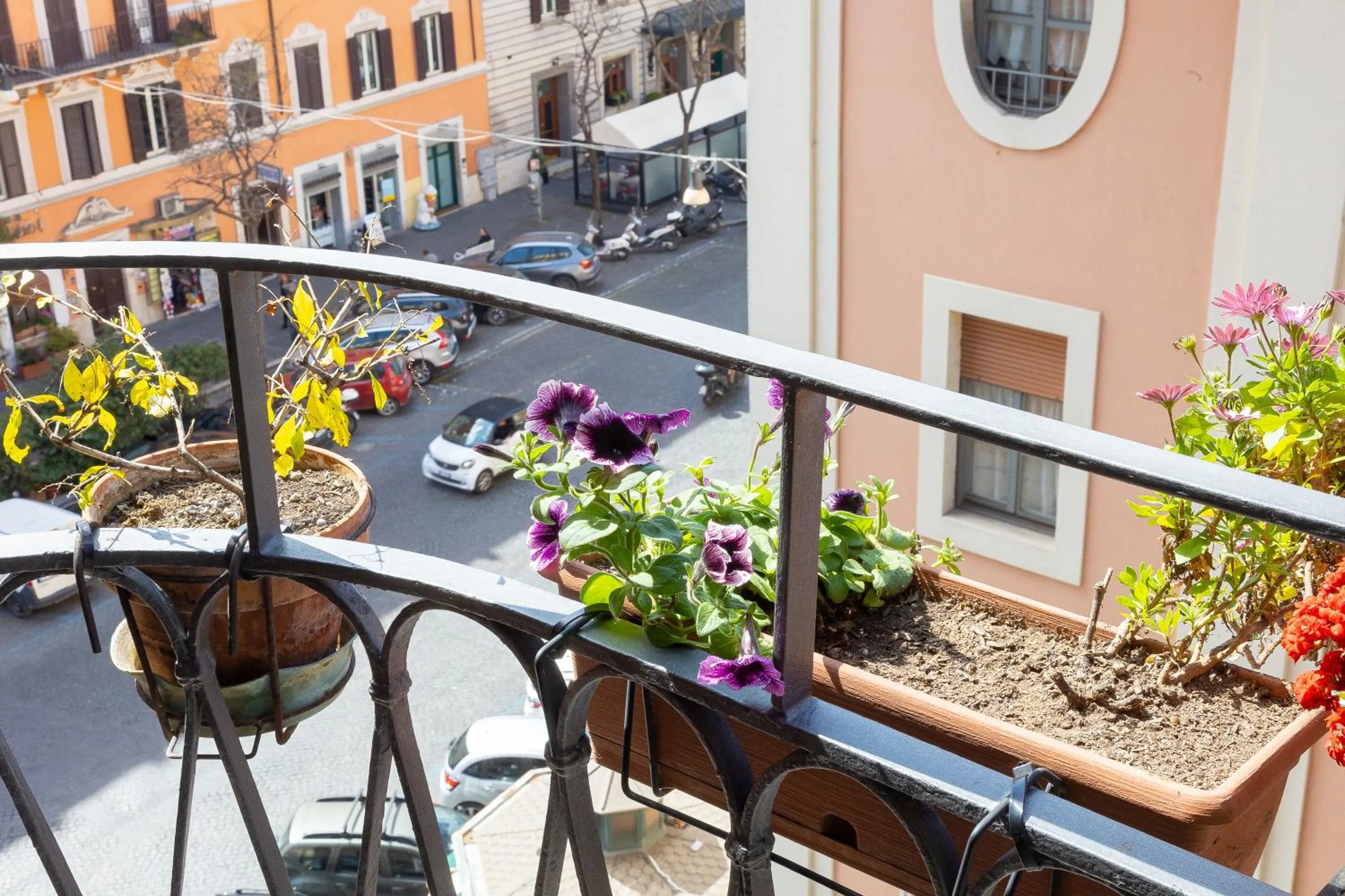 Balcony/Terrace in Rome To Stay