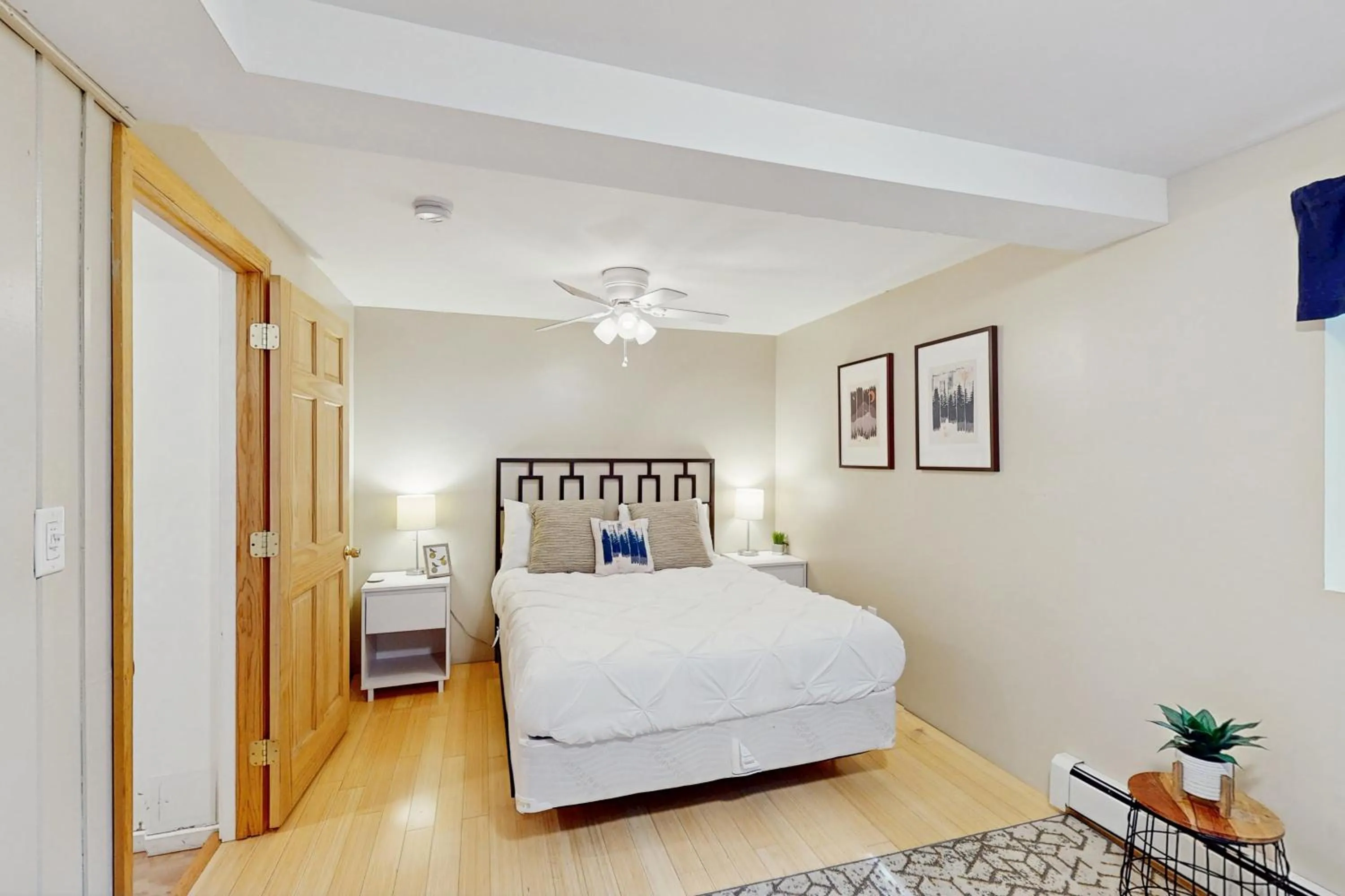 Bed in The Retreat at Little Pond