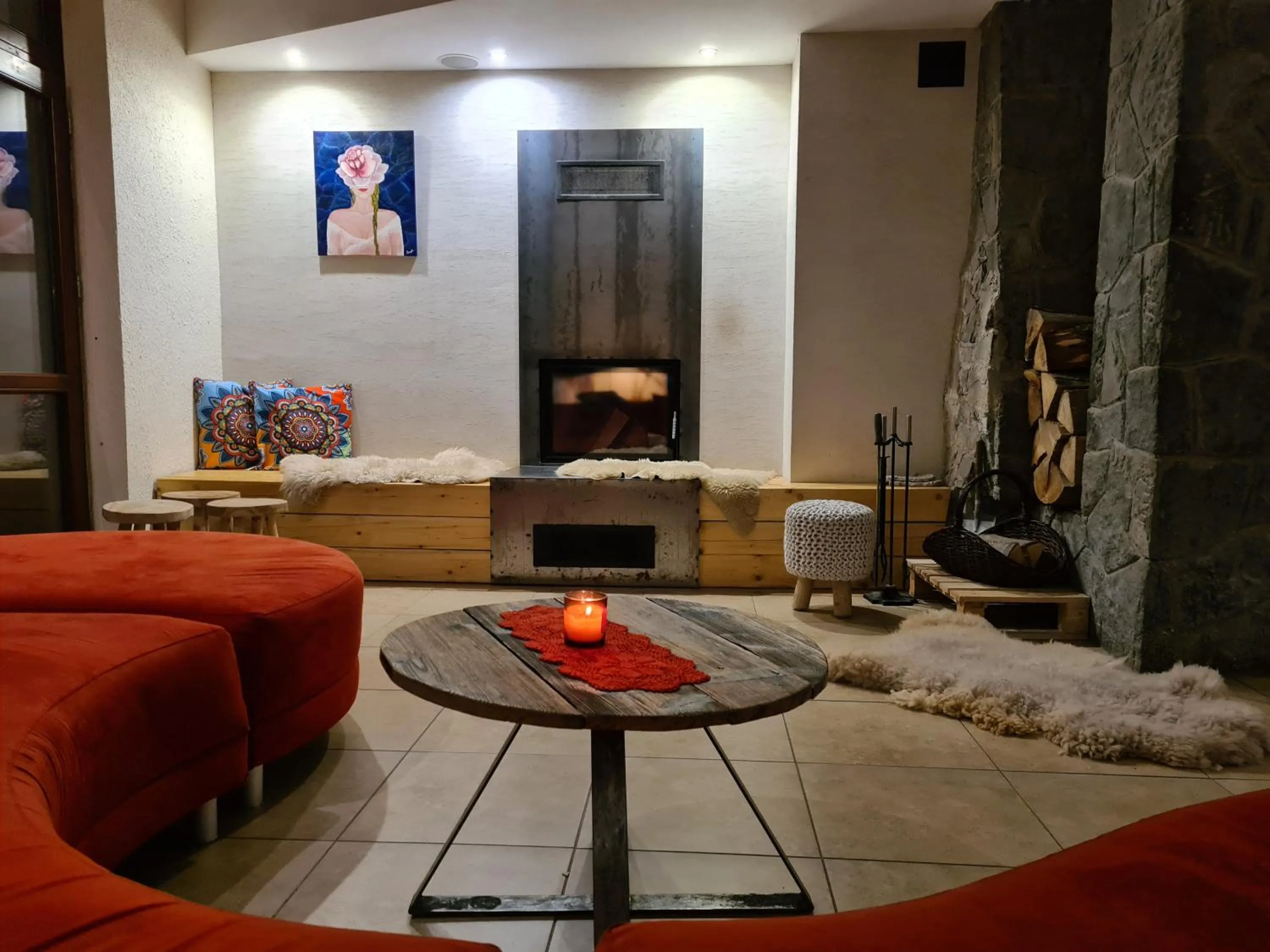 Lobby or reception in Ski Hotel