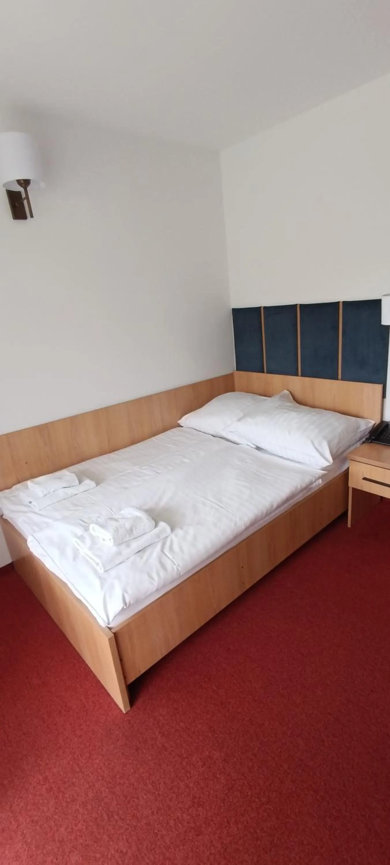 Bed in Ski Hotel