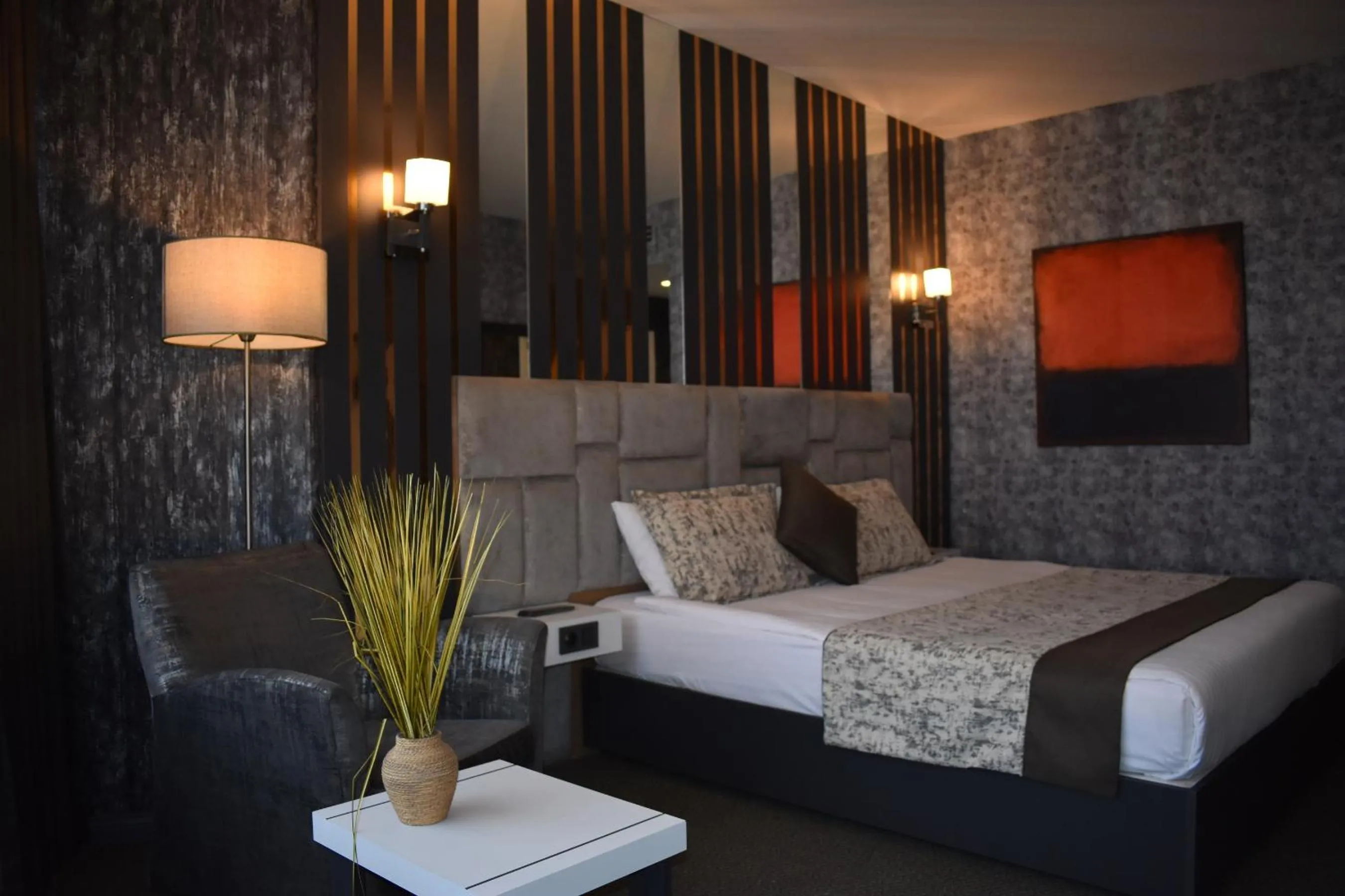 Bed in Hotel Anatolia