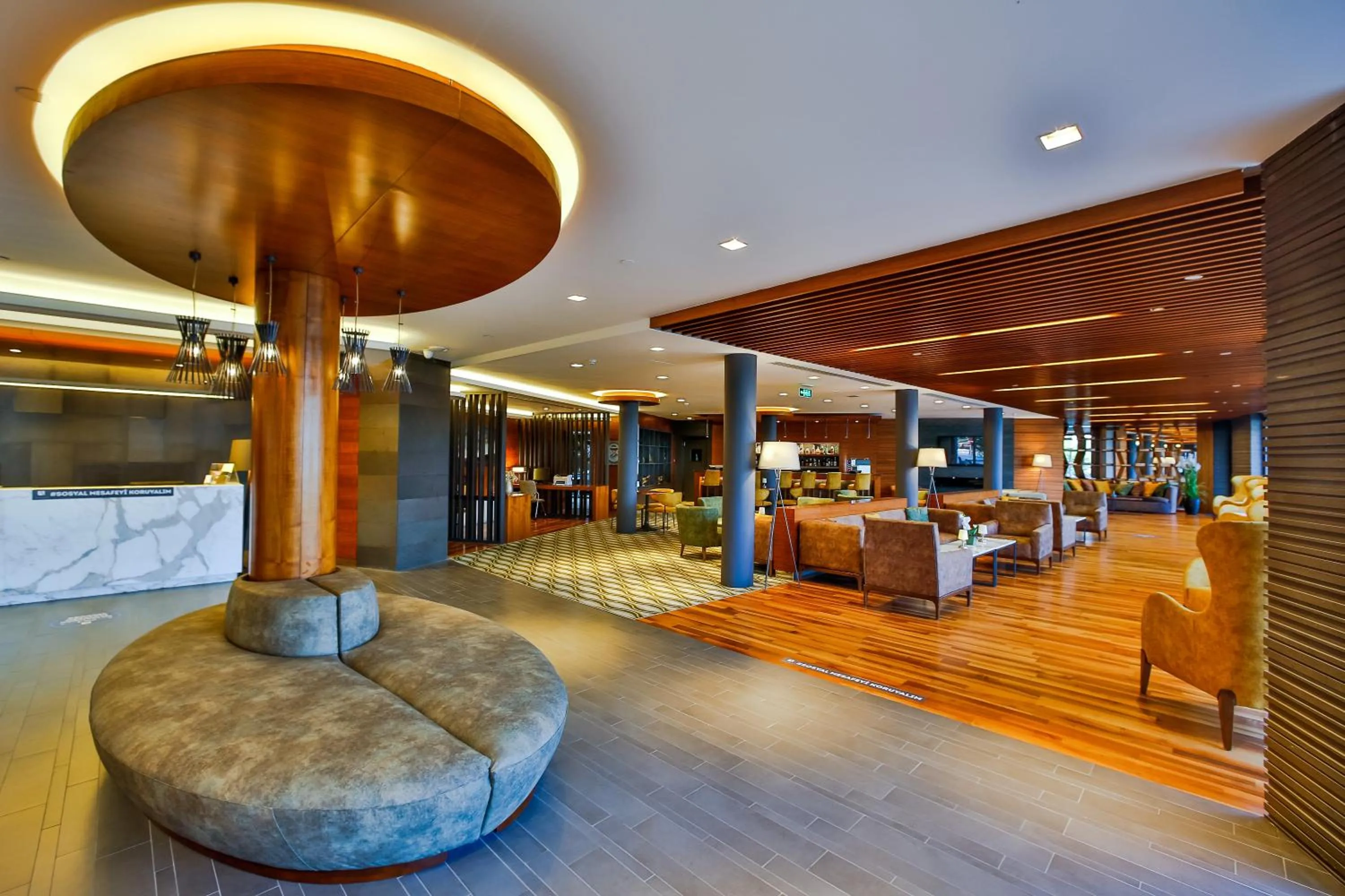 Lobby or reception in Hotel Anatolia