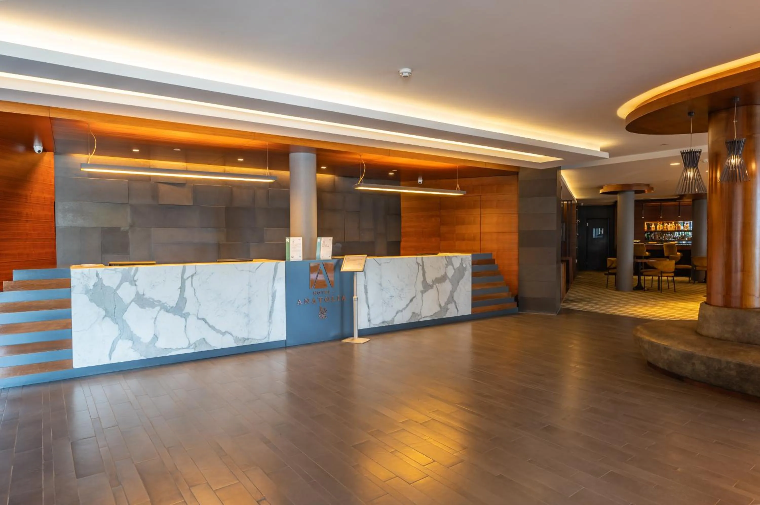 Lobby or reception in Hotel Anatolia