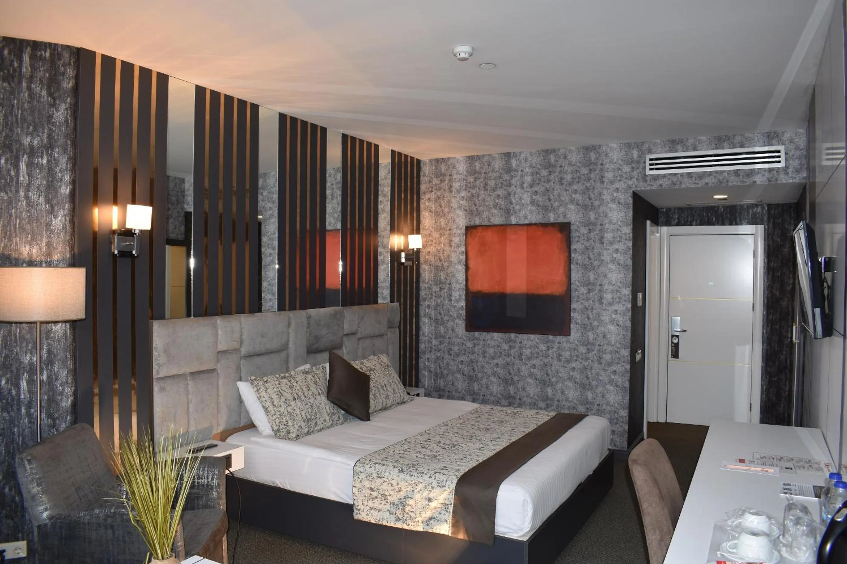 Bed in Hotel Anatolia