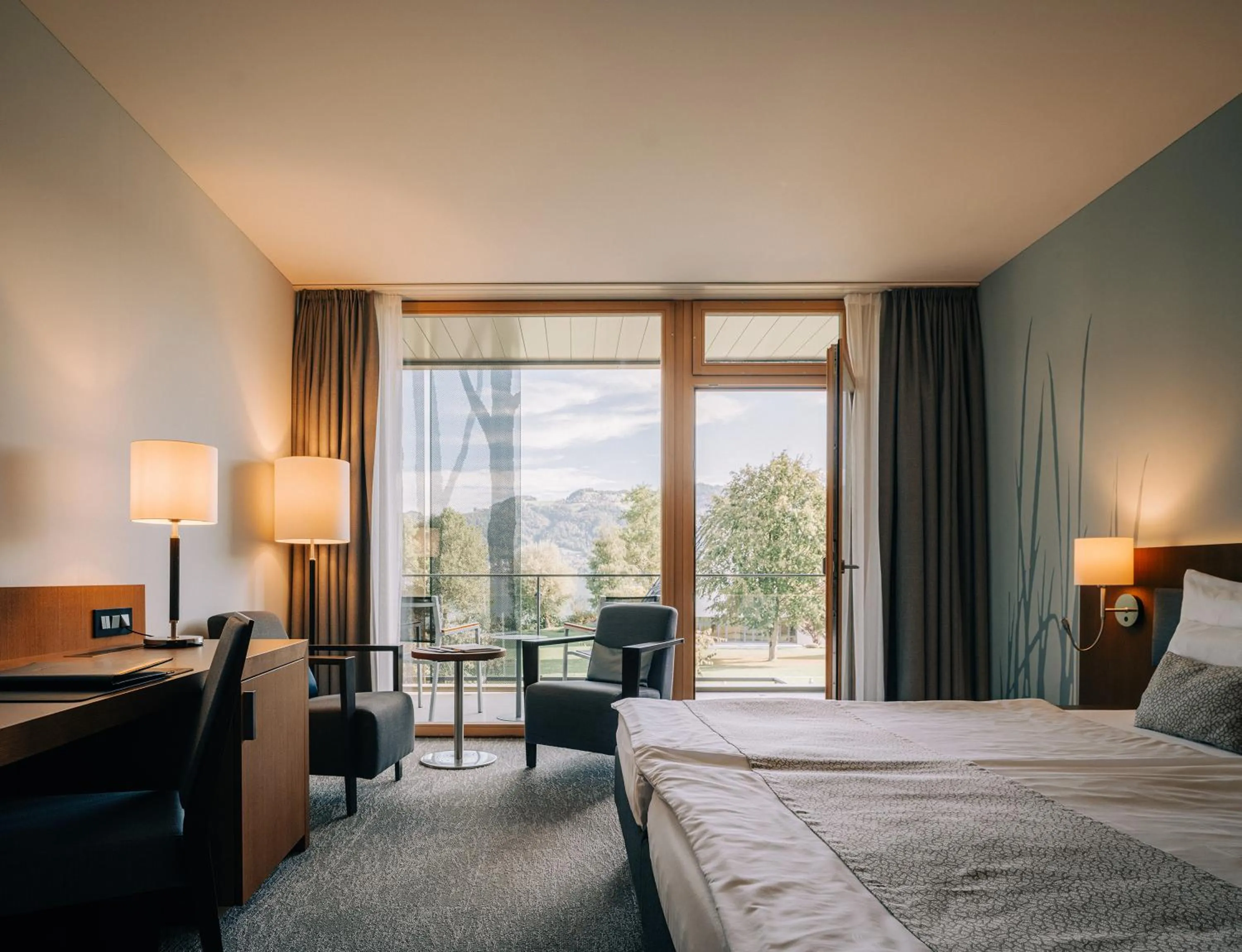 Bedroom, Bed in Deltapark Vitalresort****