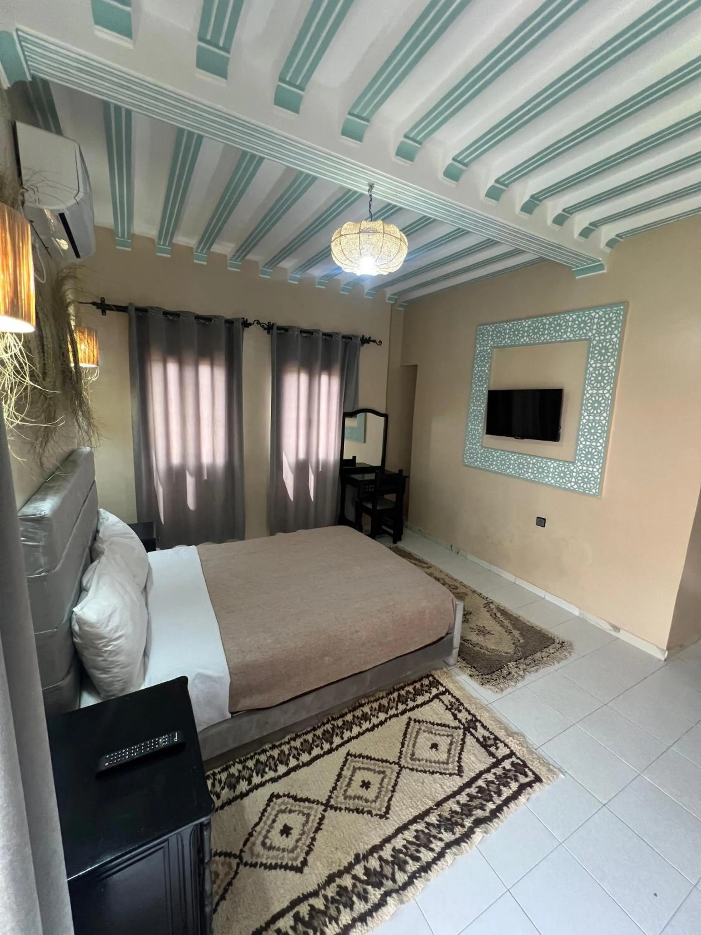 Bed in Hôtel Zaghro