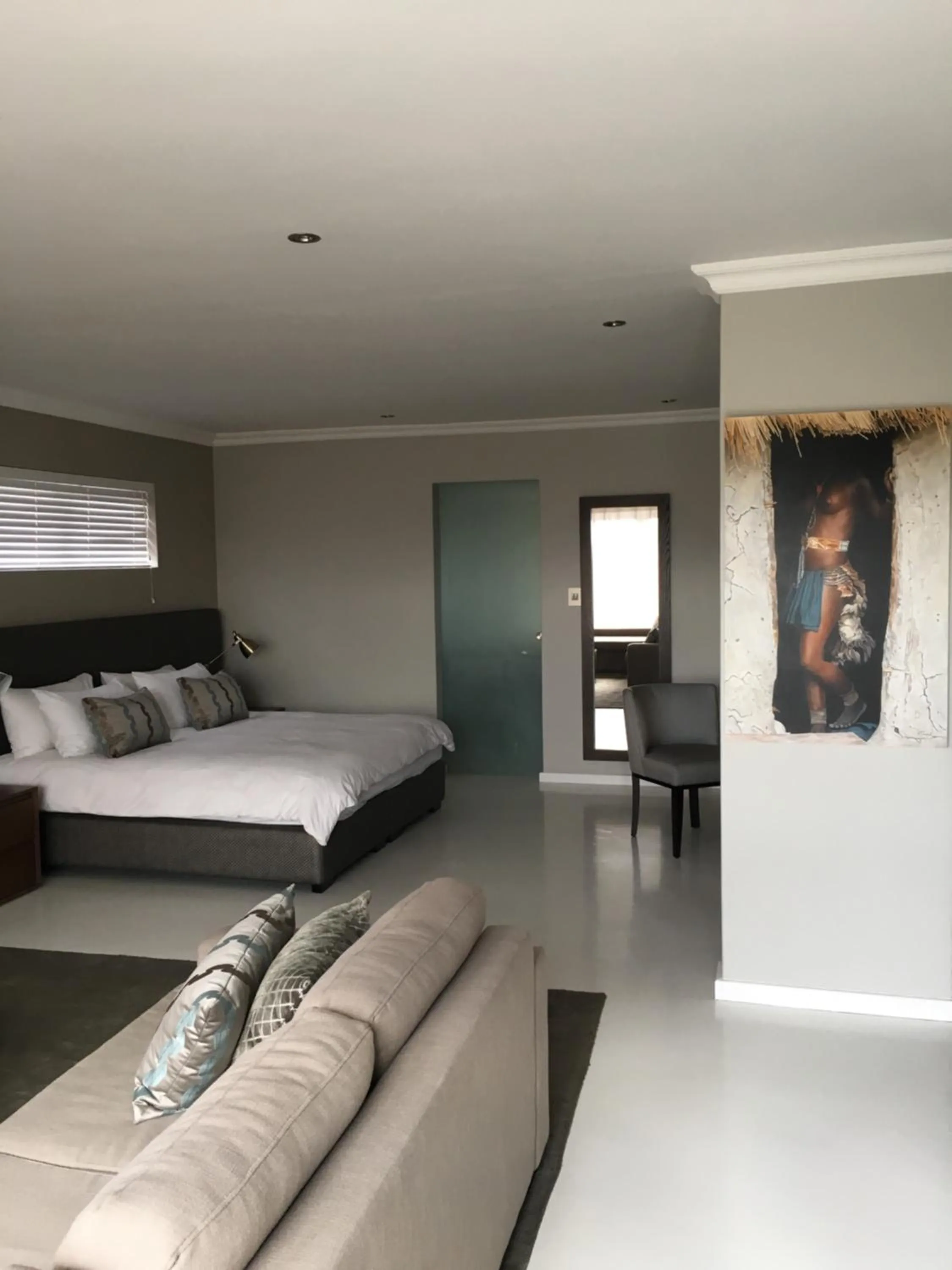 Living room, Bed in Grand Blue D