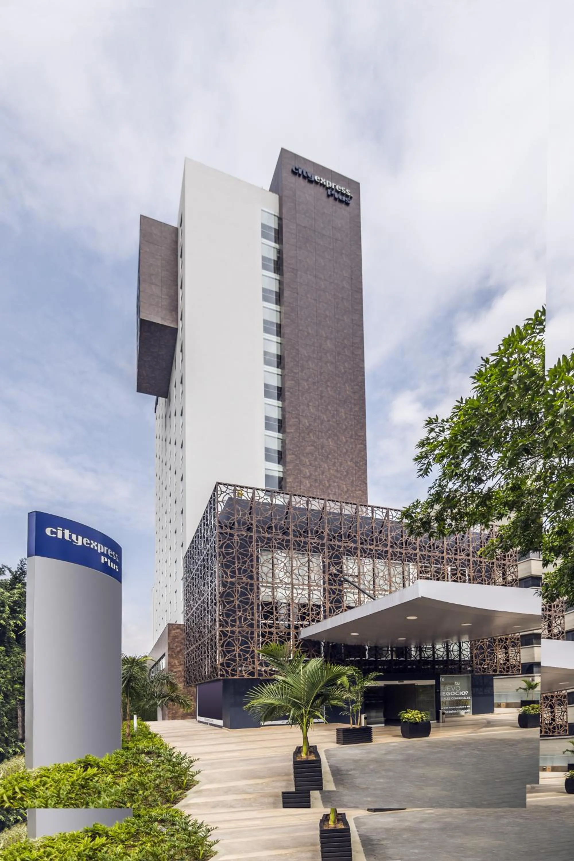 Facade/entrance in City Express Plus by Marriott Medellín Colombia