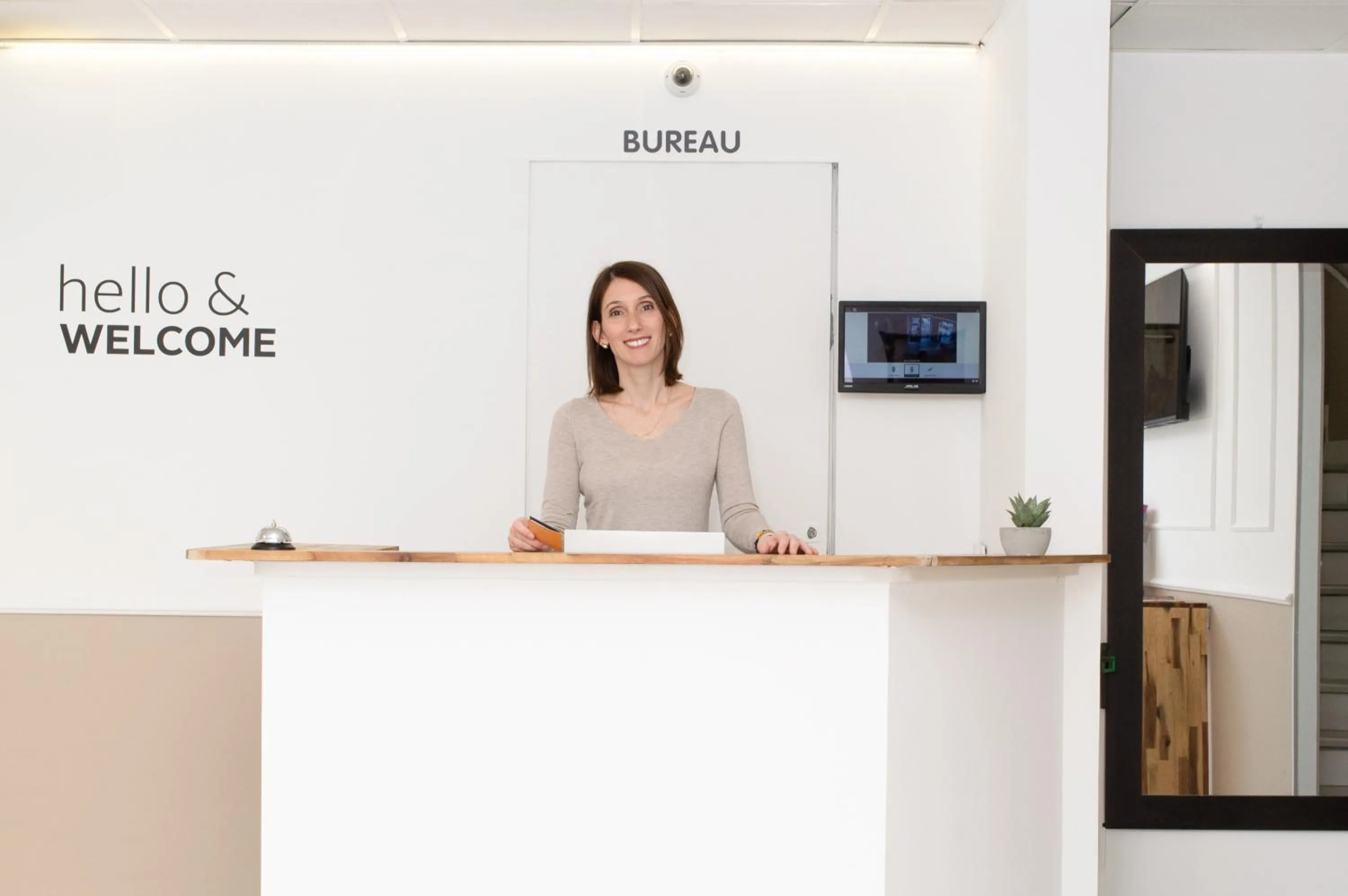 Lobby or reception in Hotel Parisien