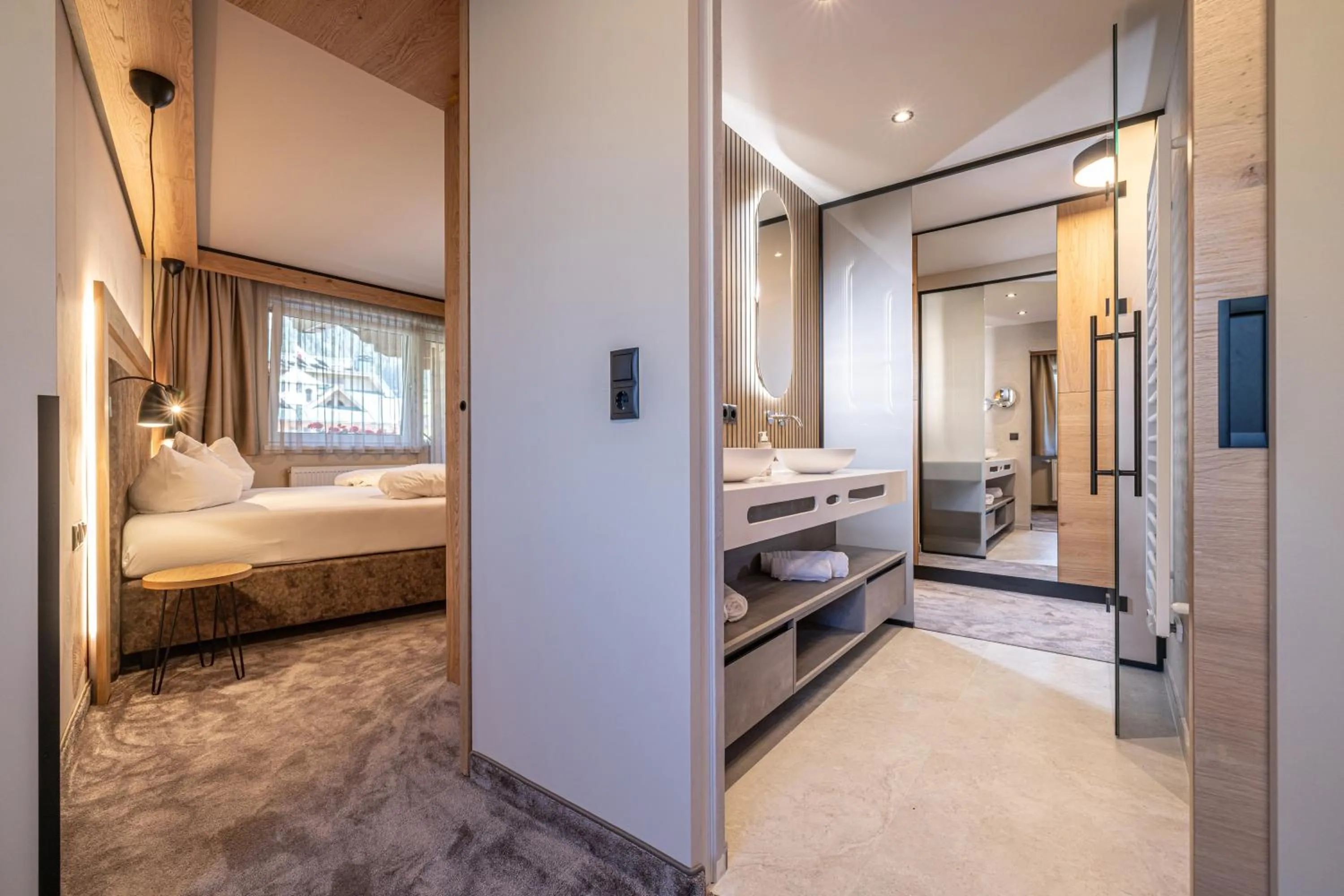 Bed in Hotel Gasthof Brücke