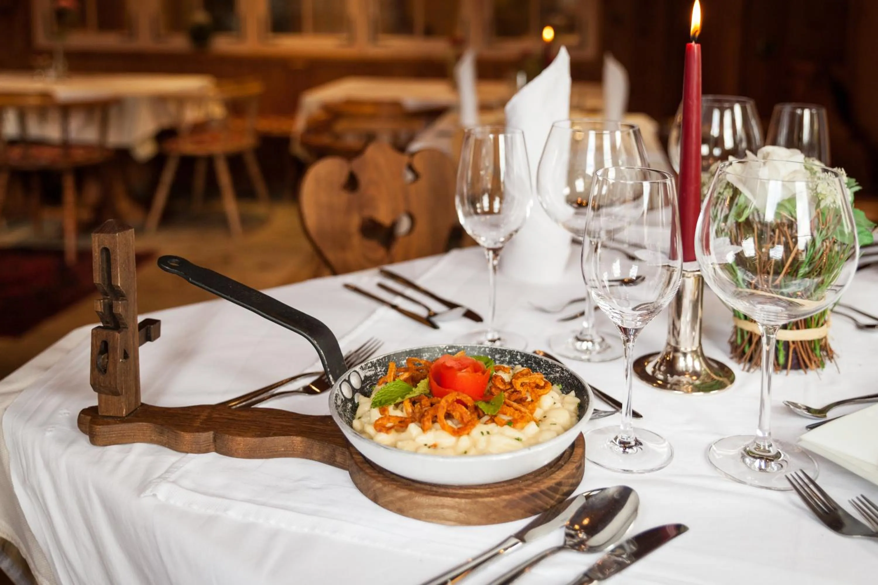 Food close-up in Hotel Gasthof Brücke