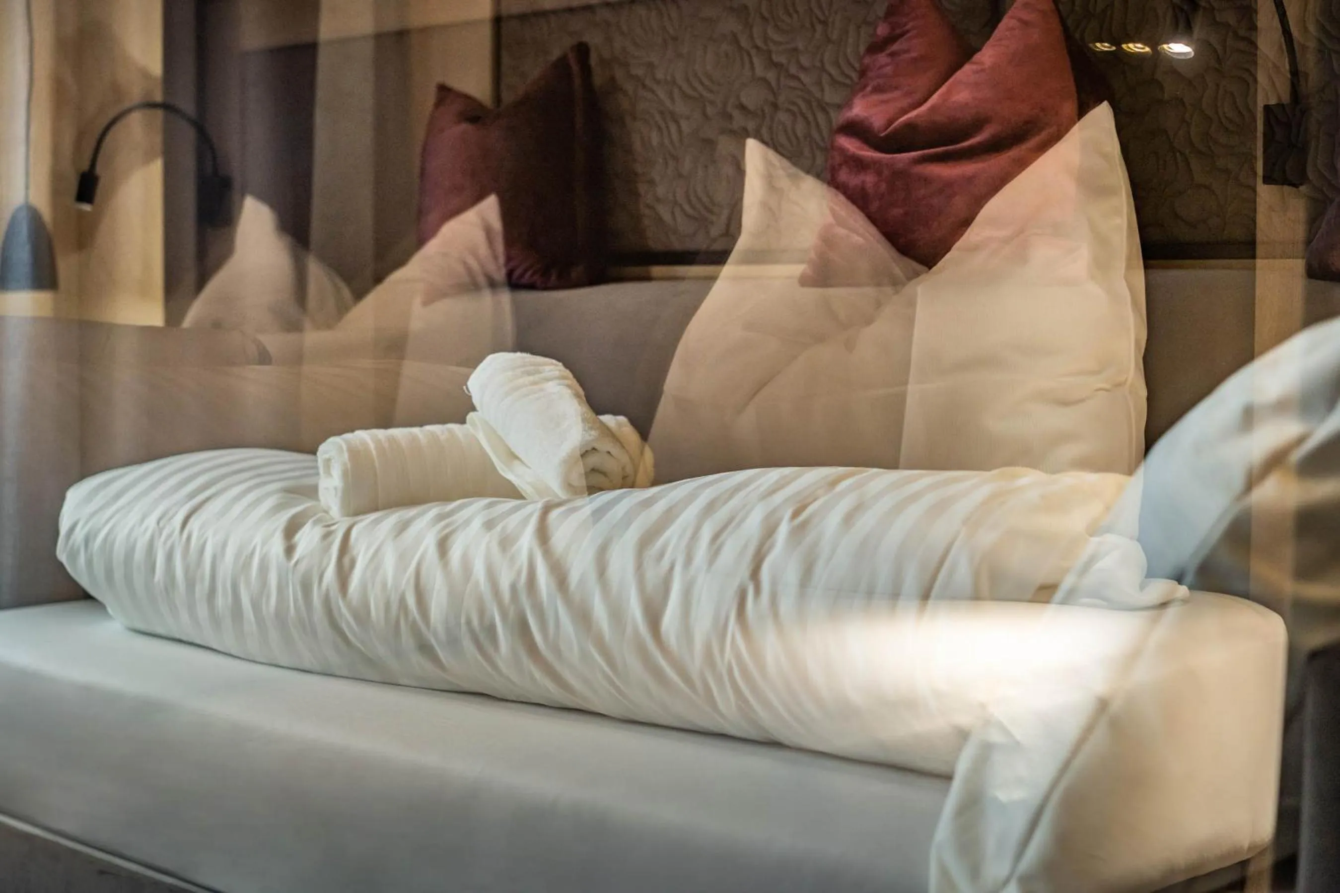 Bed in Hotel Gasthof Brücke