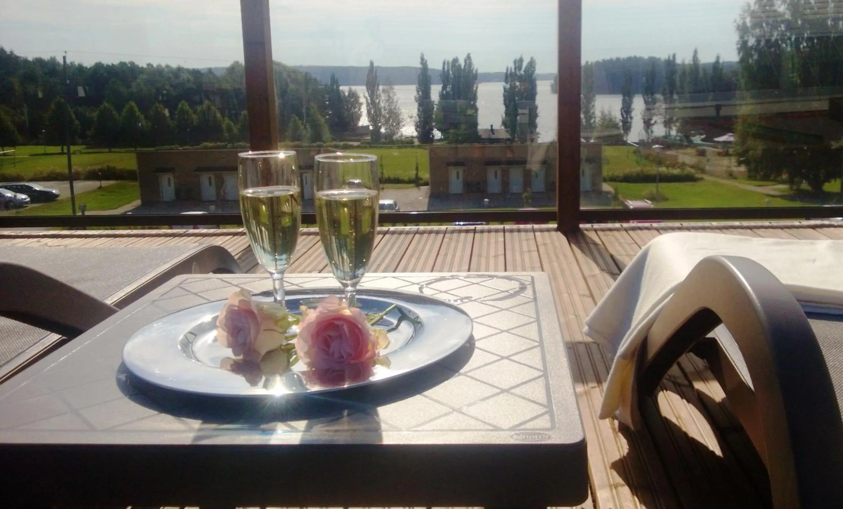 Patio in Lohja Spa & Resort