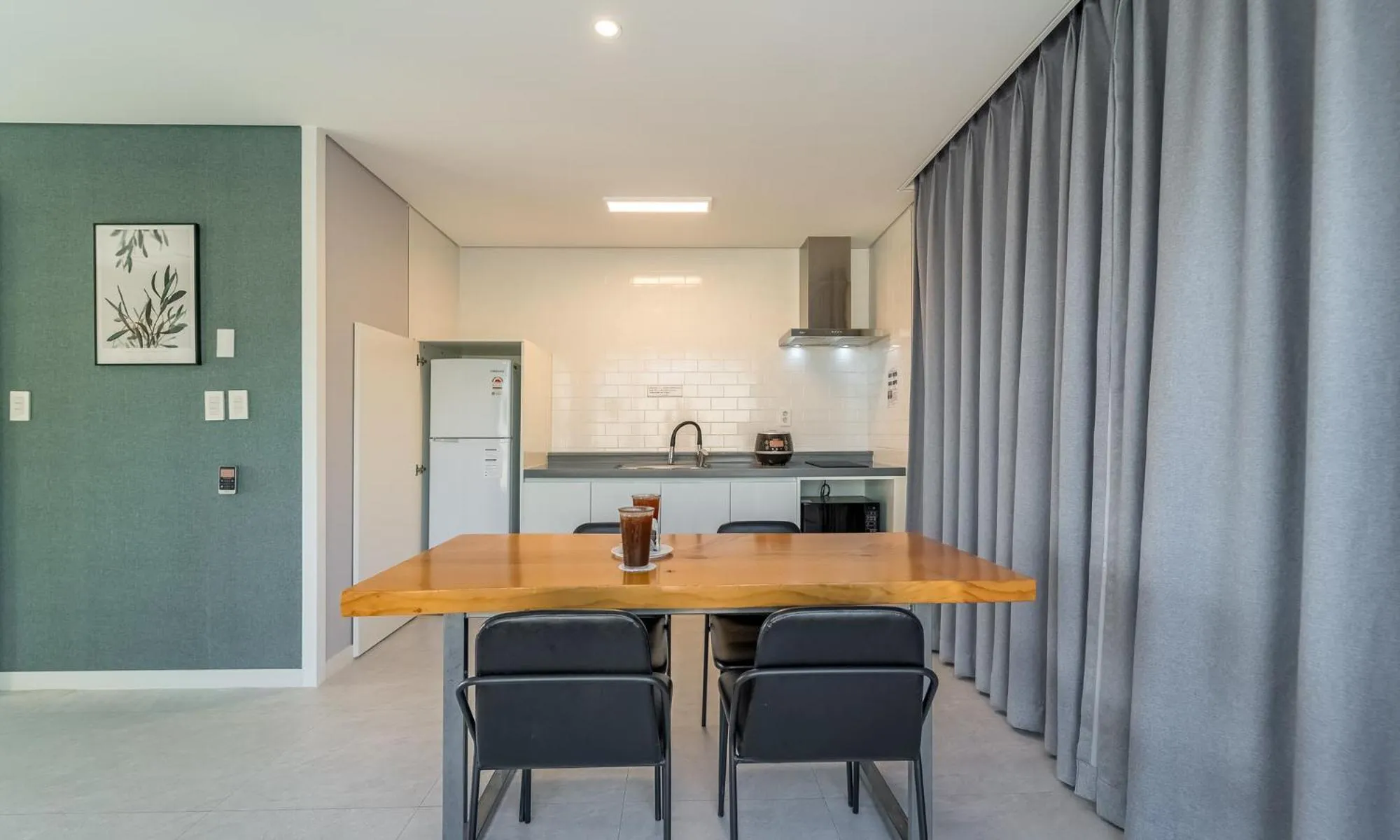 Kitchen or kitchenette in Arte Resort Spa & Pool Villa