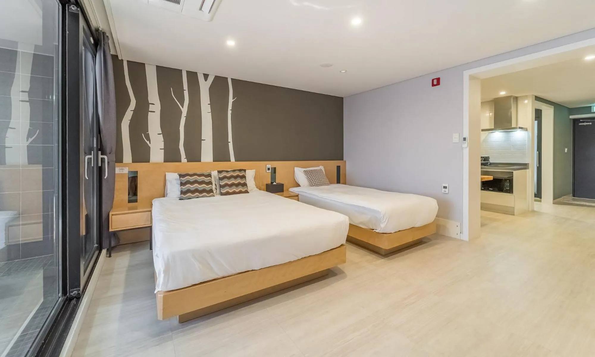 Bed in Arte Resort Spa & Pool Villa