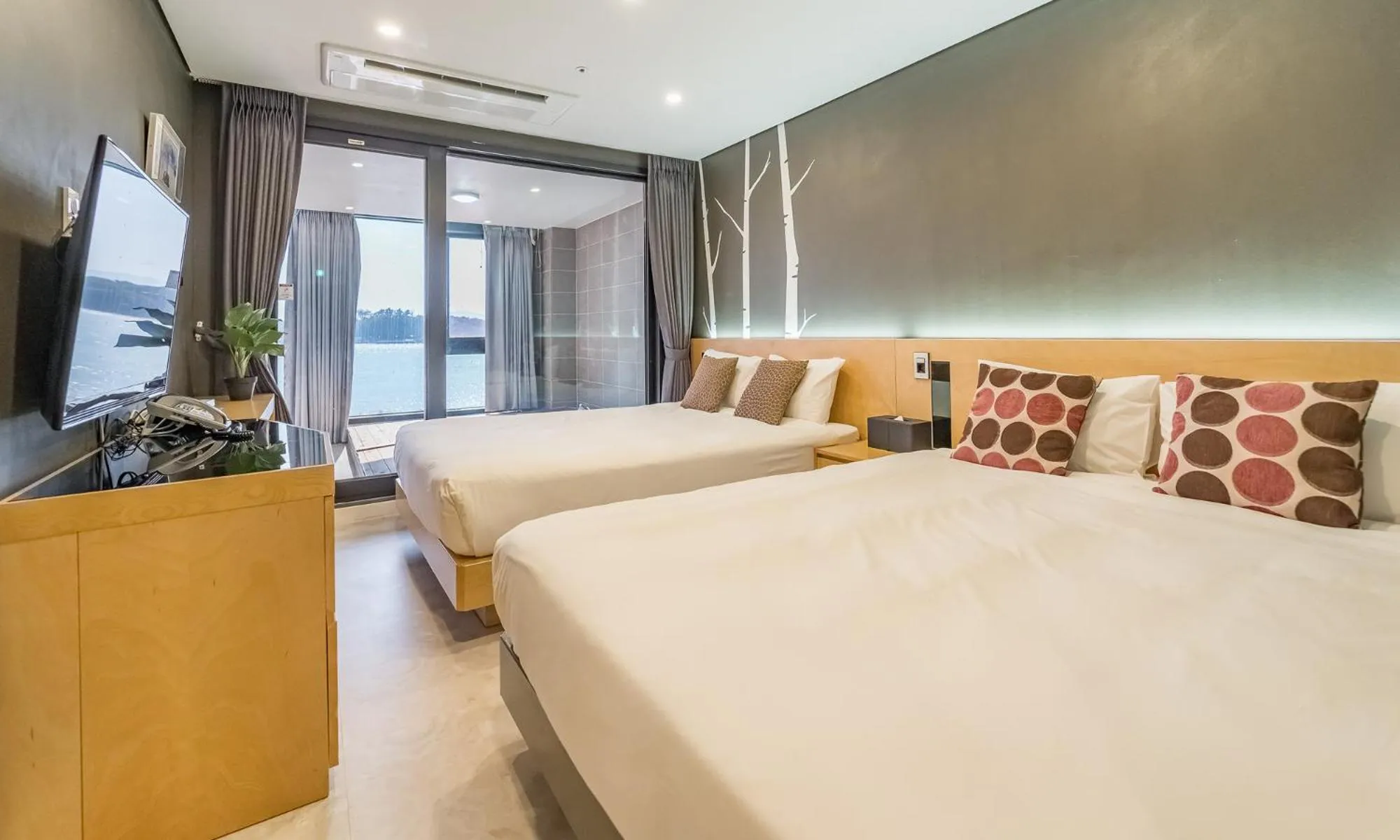 TV and multimedia, Bed in Arte Resort Spa & Pool Villa