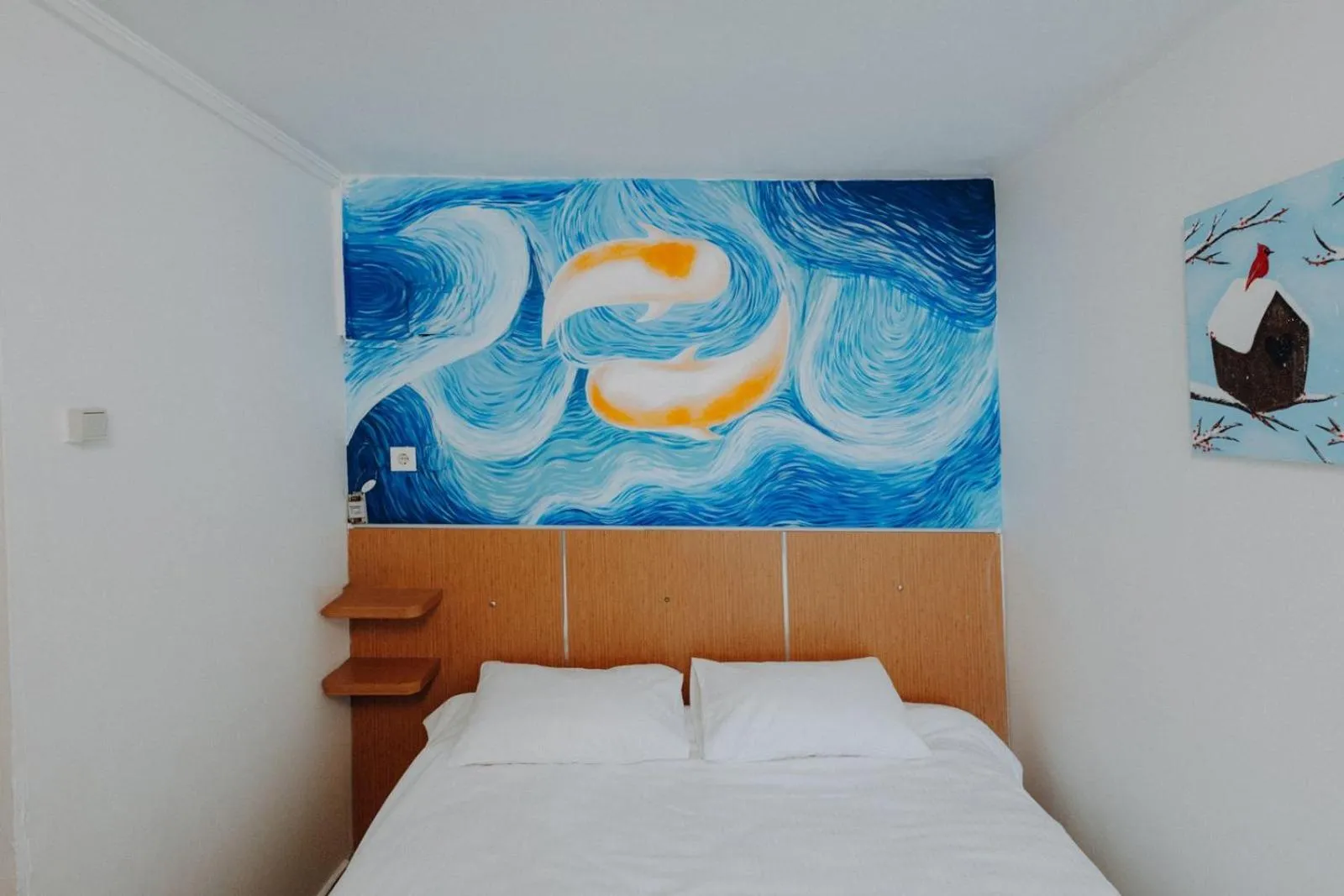 Bed in Deniz Pansiyon