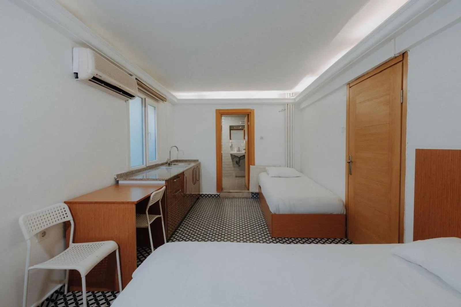 Bed in Deniz Pansiyon