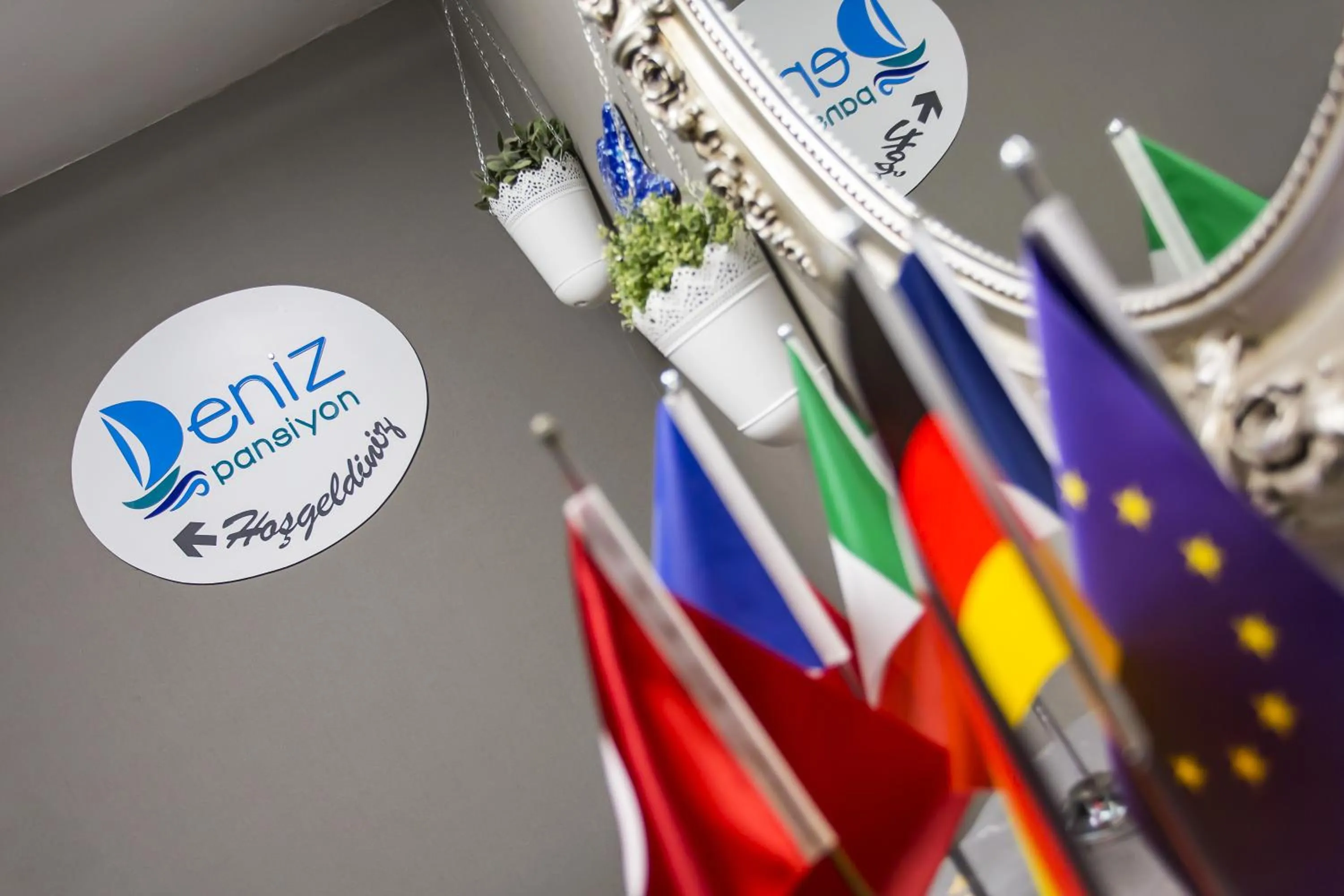 Facade/entrance in Deniz Pansiyon