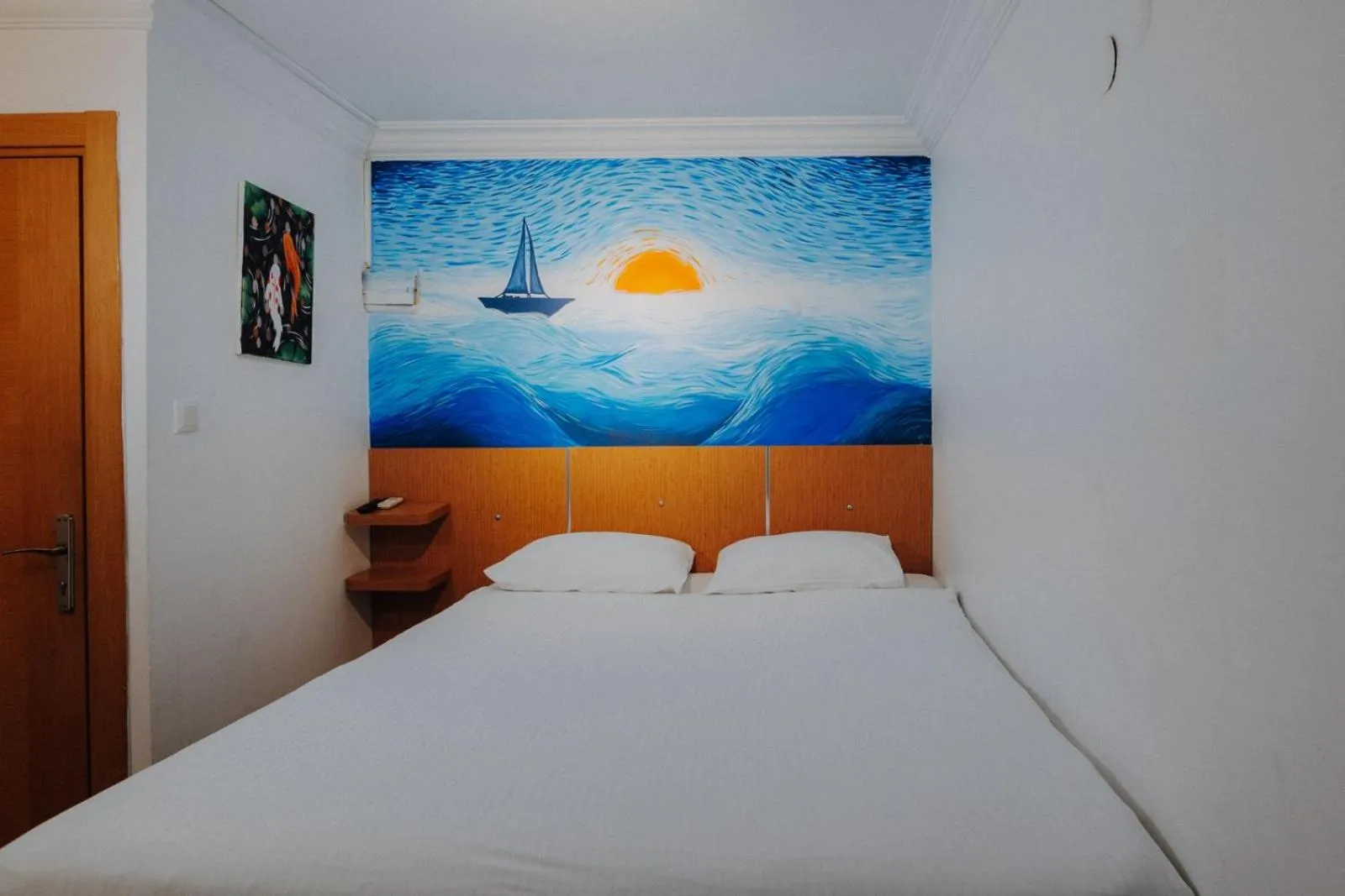 Bed in Deniz Pansiyon