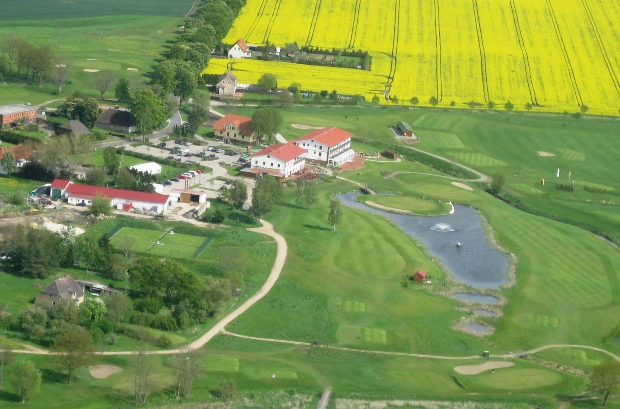 Area and facilities in Golfpark Strelasund