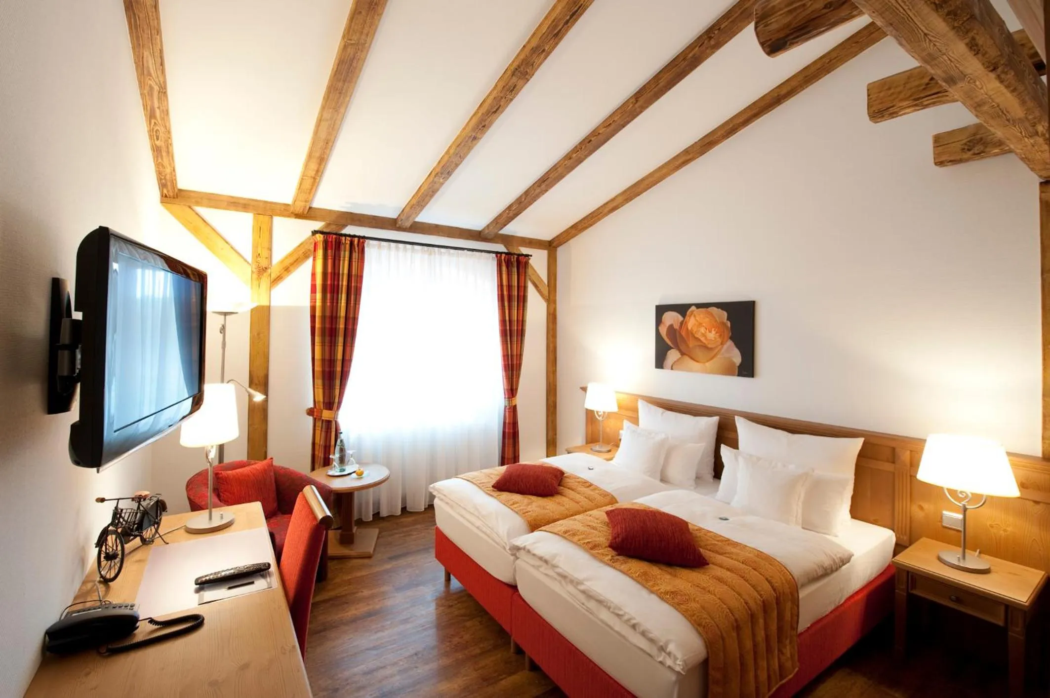 Photo of the whole room, Bed in Golfpark Strelasund