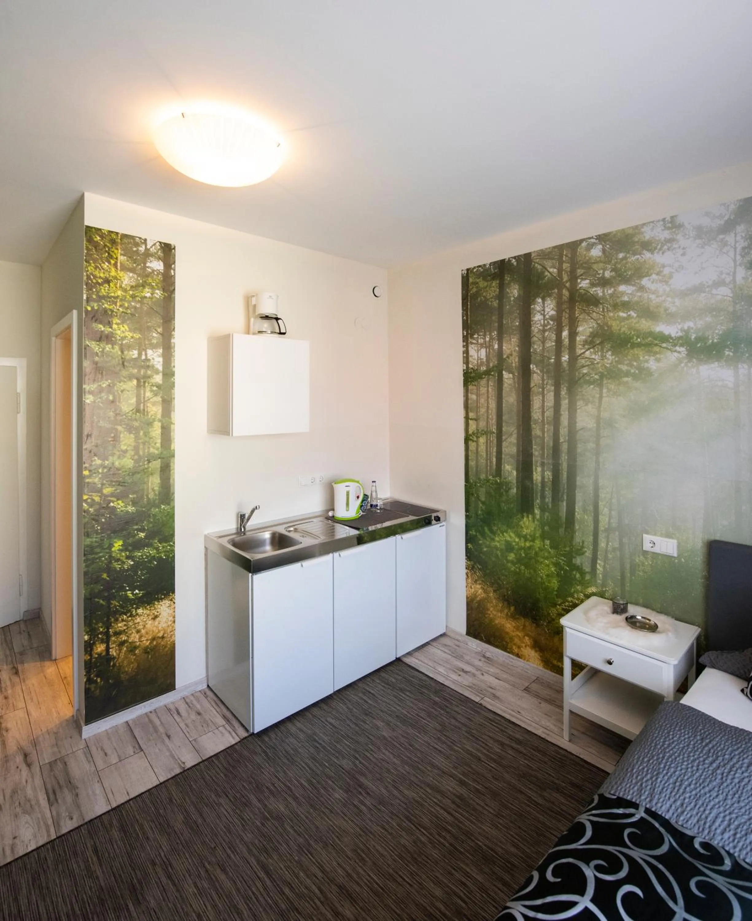 Kitchen or kitchenette in Landgasthof zur Sonne