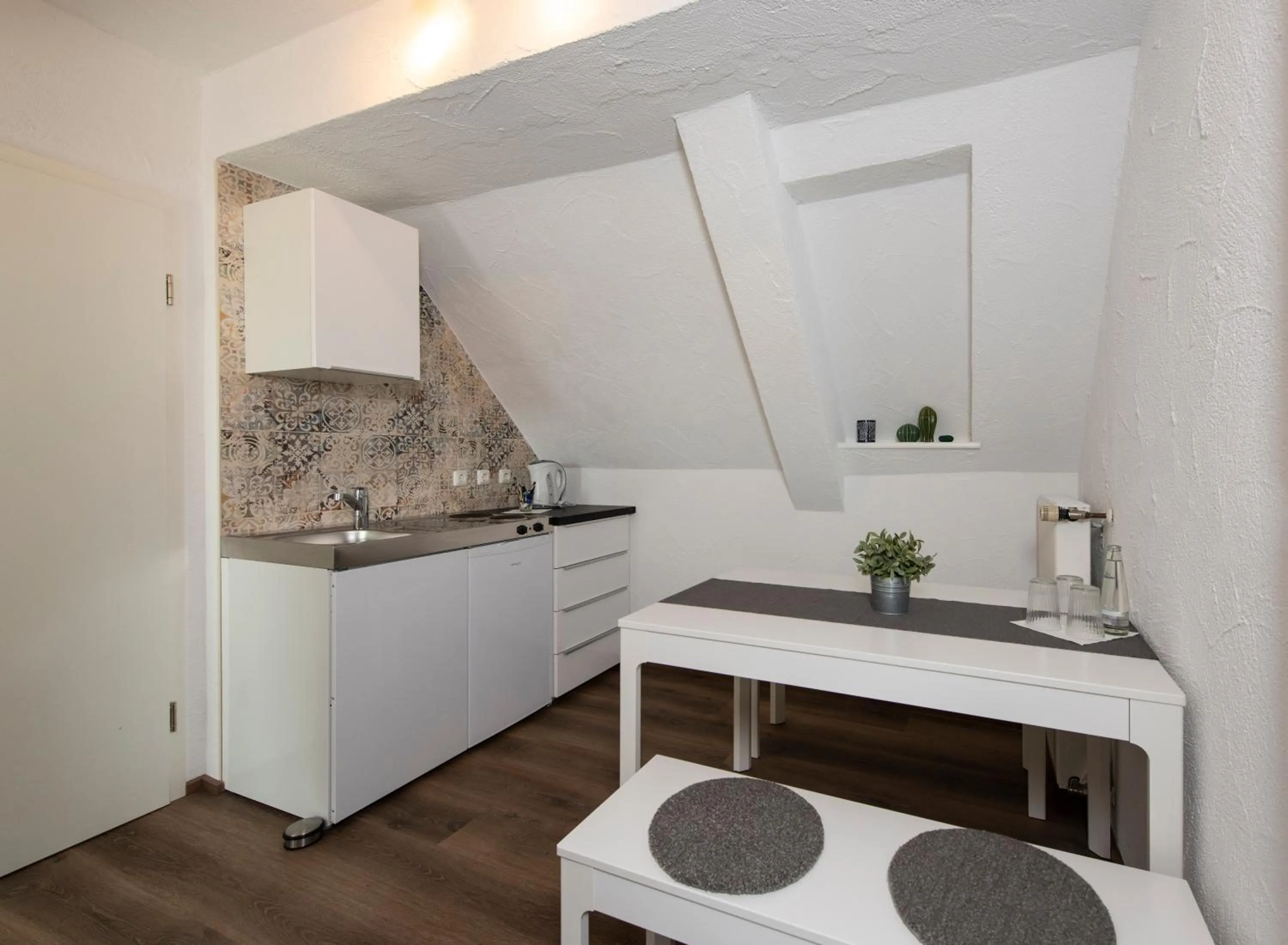 Kitchen or kitchenette in Landgasthof zur Sonne