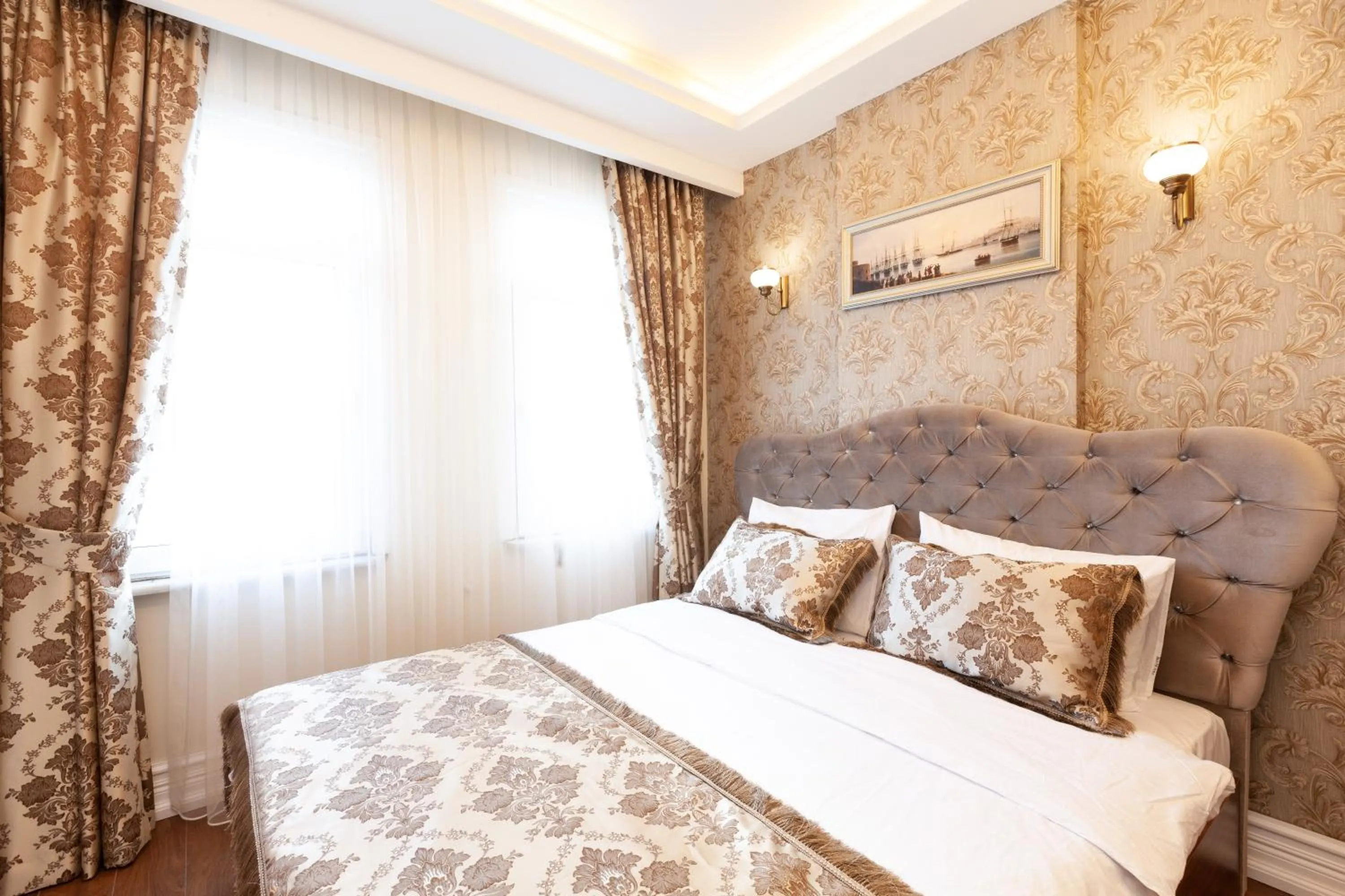 Bedroom, Bed in Rose Mansion by Otantik Suites