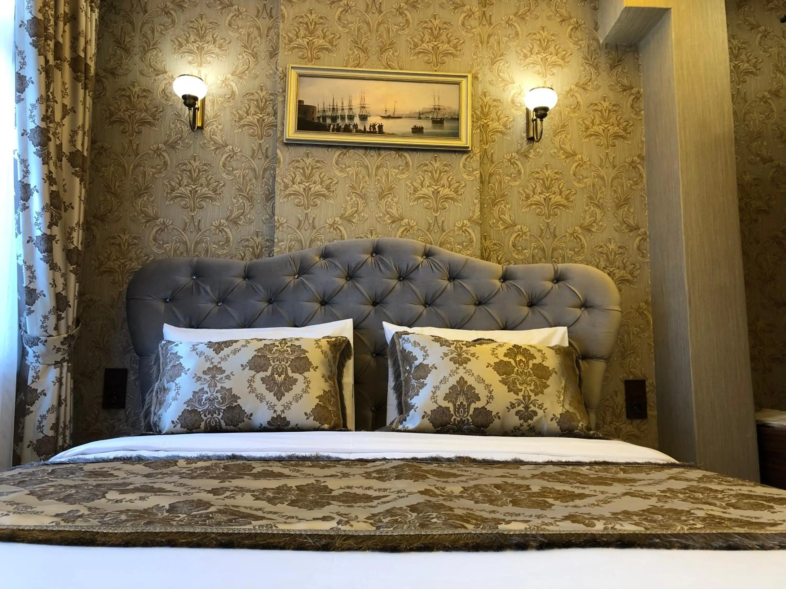 Bedroom, Bed in Rose Mansion by Otantik Suites