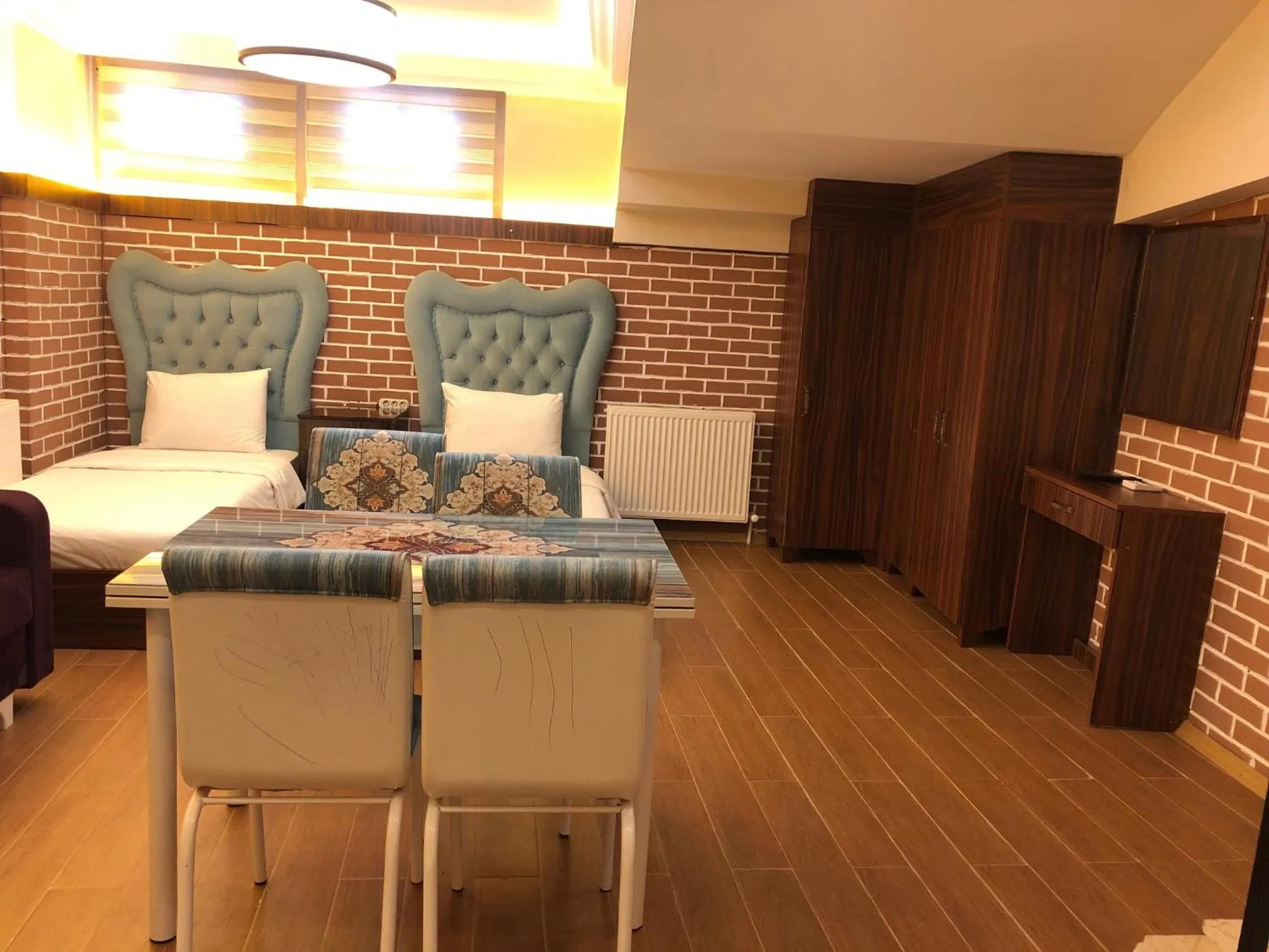 Living room, Bed in Rose Mansion by Otantik Suites