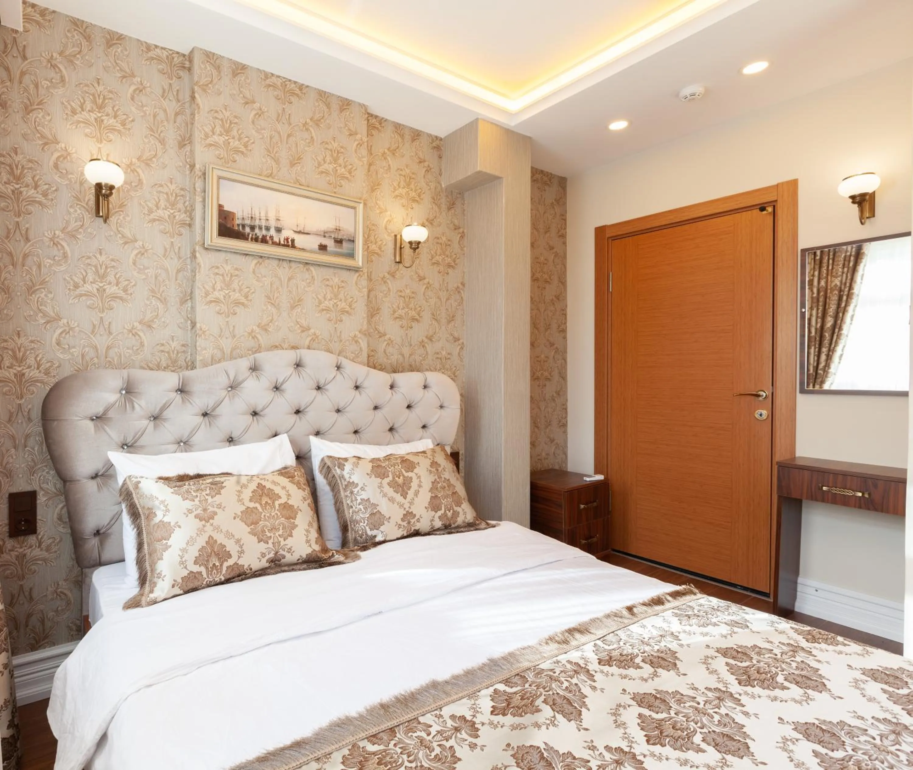 Bedroom, Bed in Rose Mansion by Otantik Suites