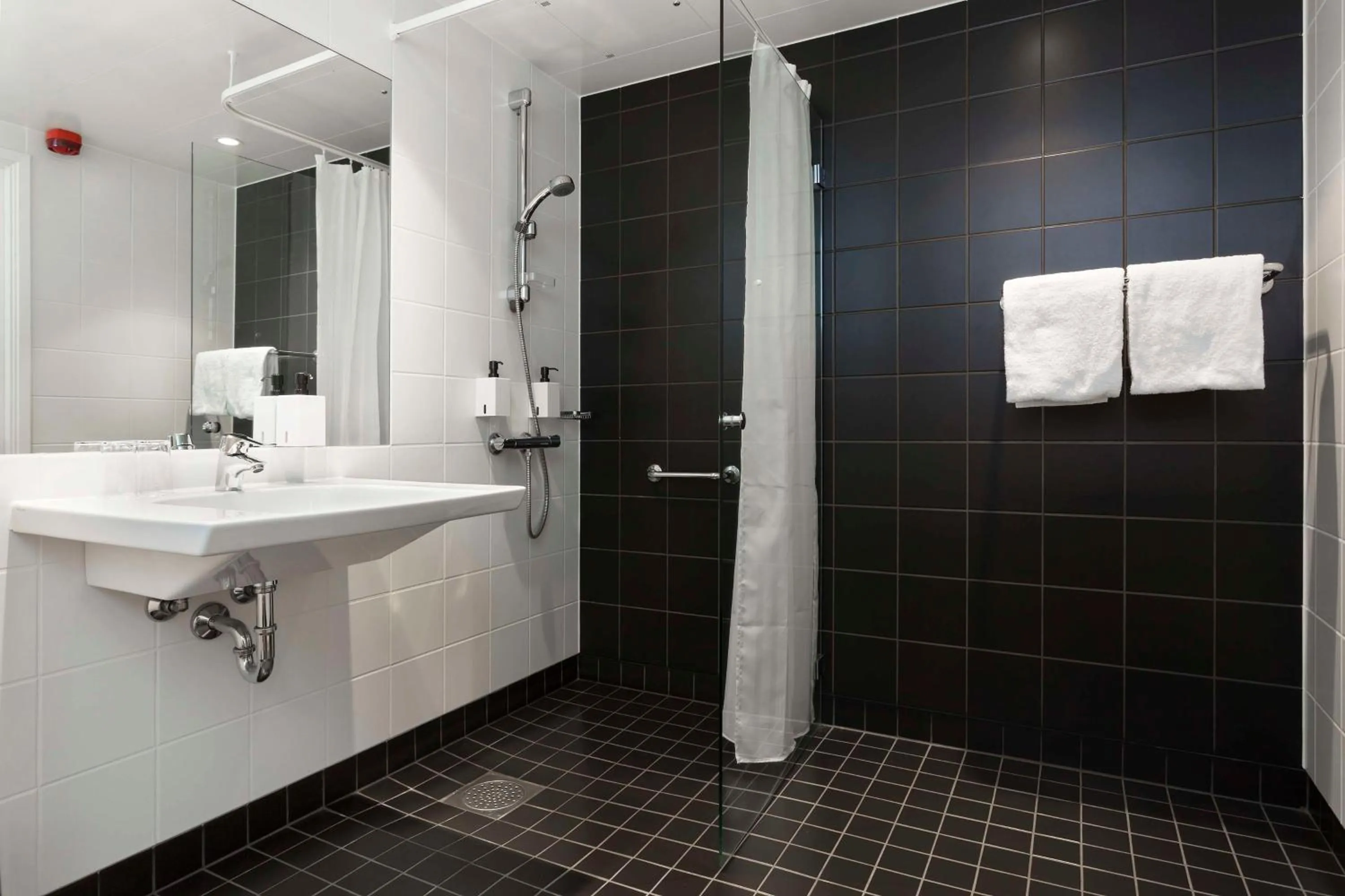 Bedroom in Scandic Rock City