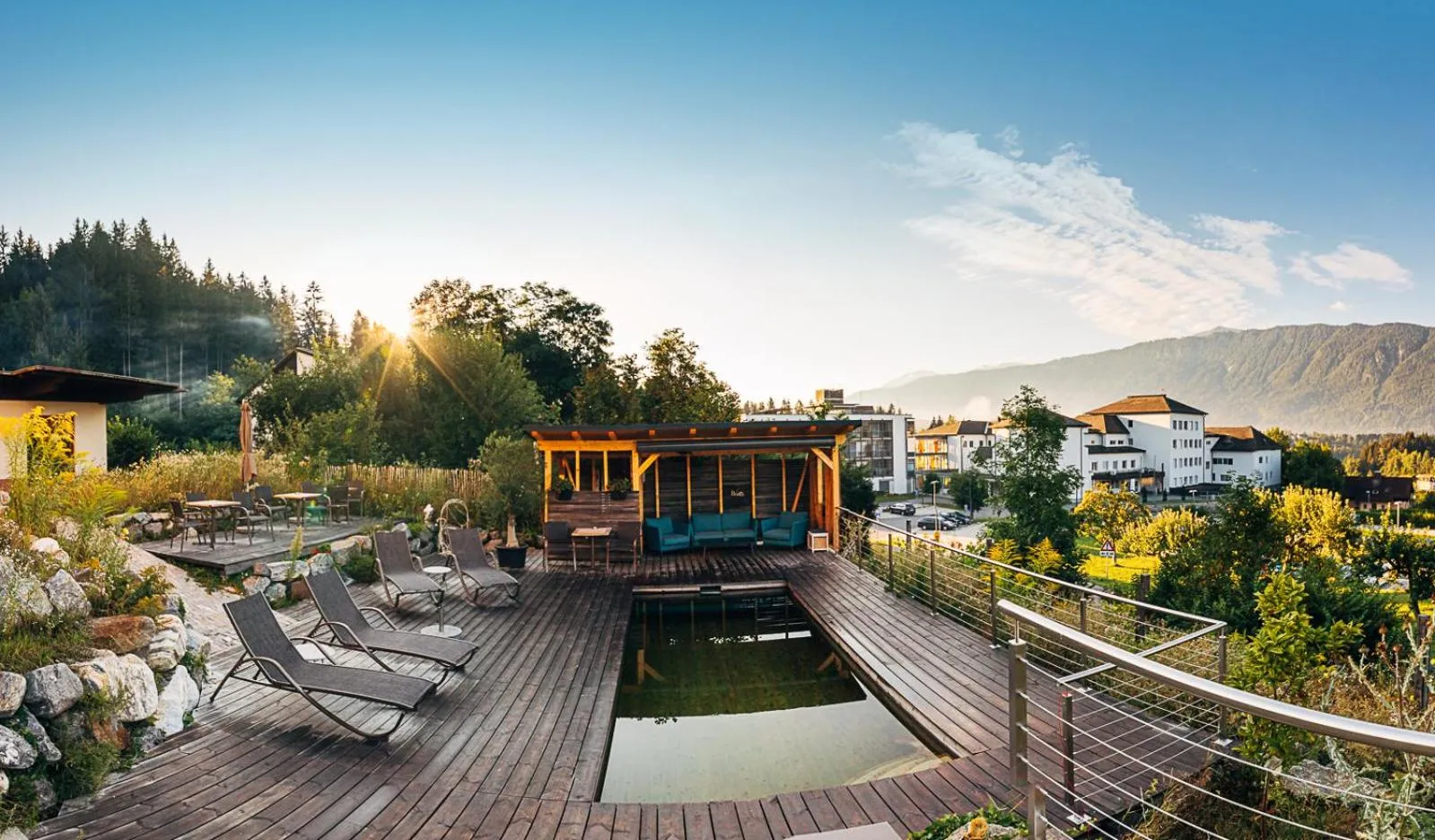 Swimming pool in Villa Blumegg