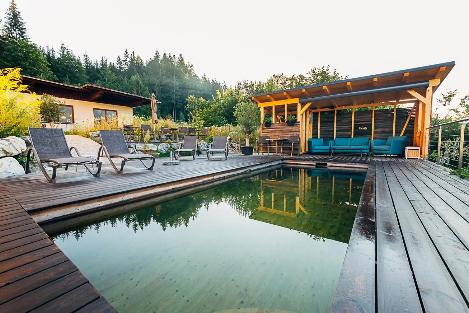 Swimming pool in Villa Blumegg
