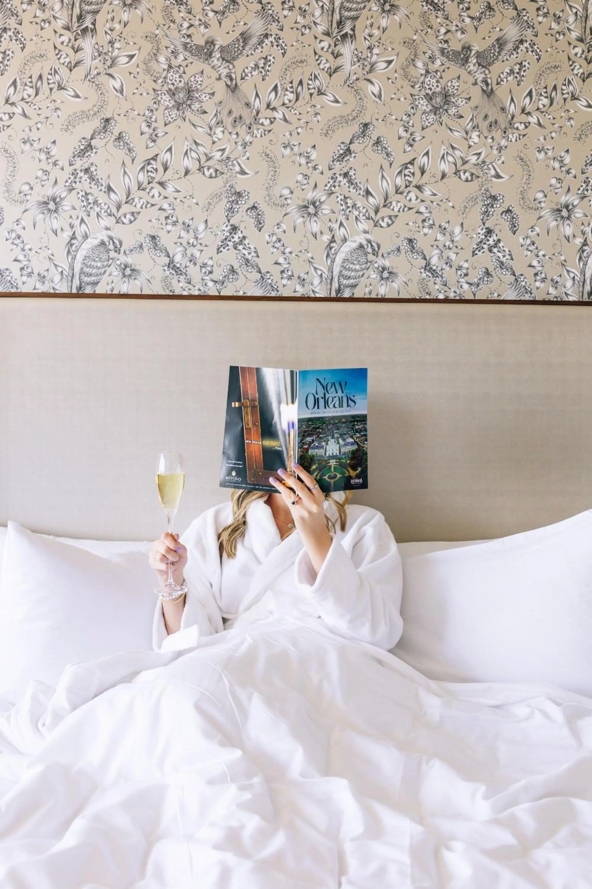 Photo of the whole room, Bed in JW Marriott New Orleans