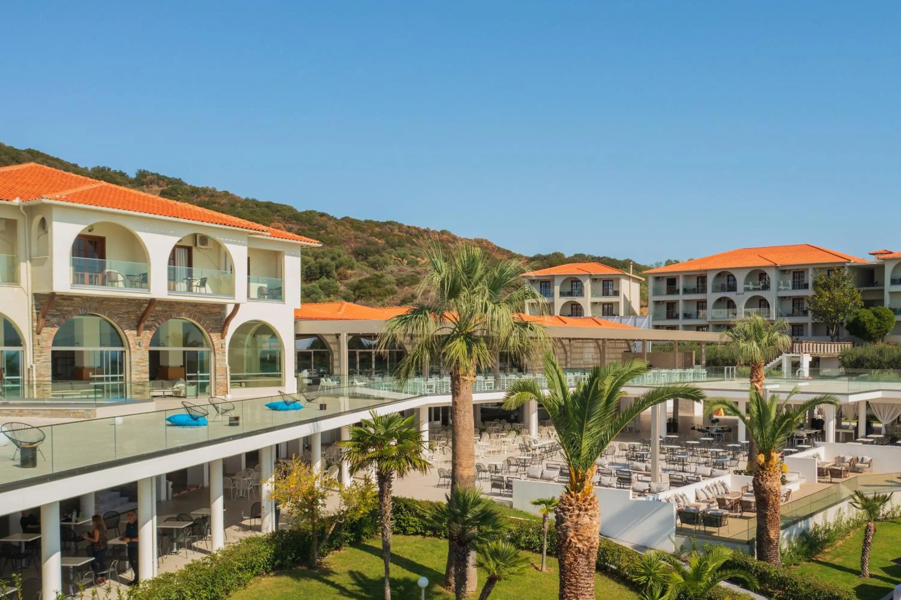 Property building in Akrathos Beach Hotel