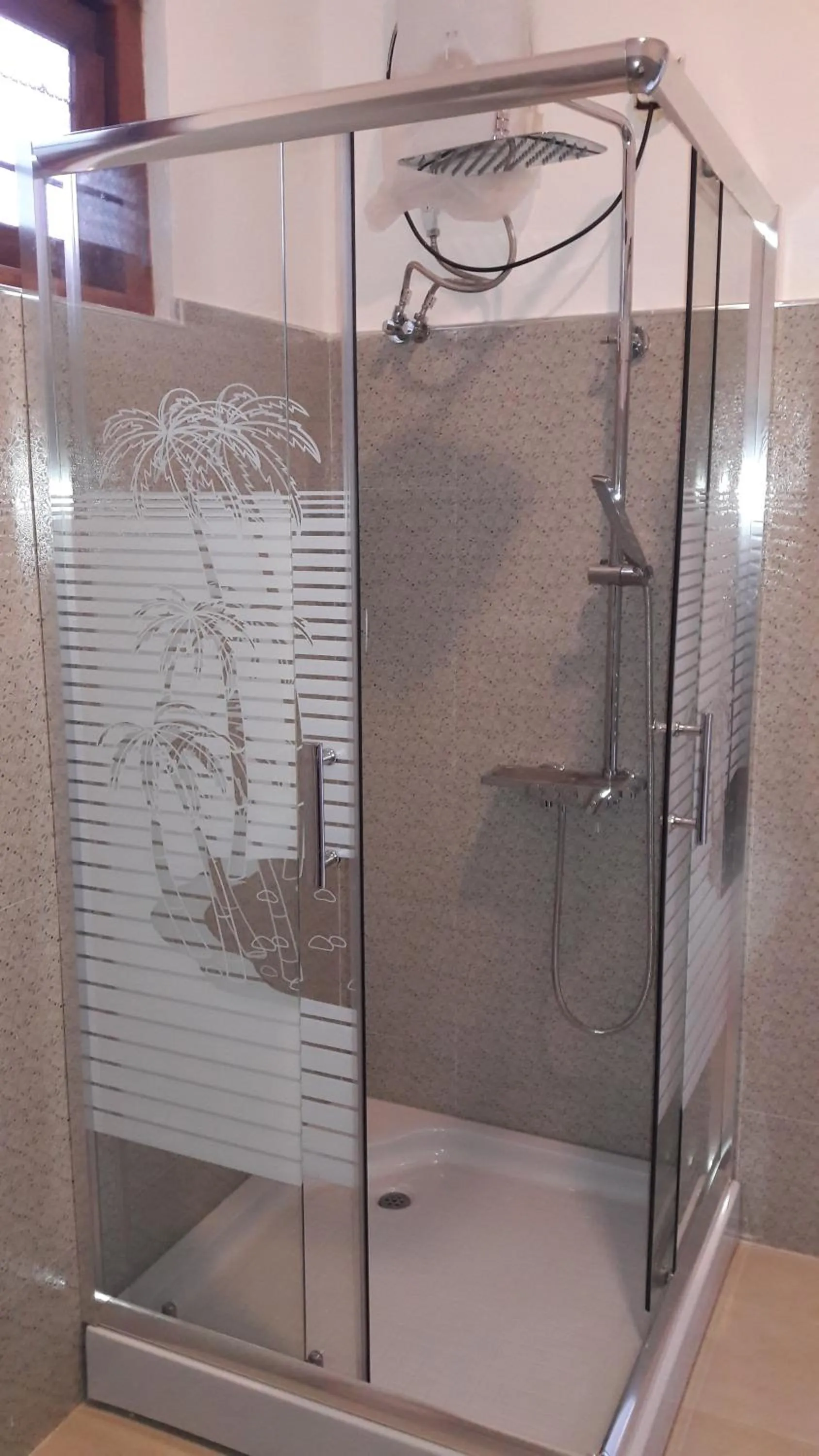 Shower in Risenlak Holiday Resort