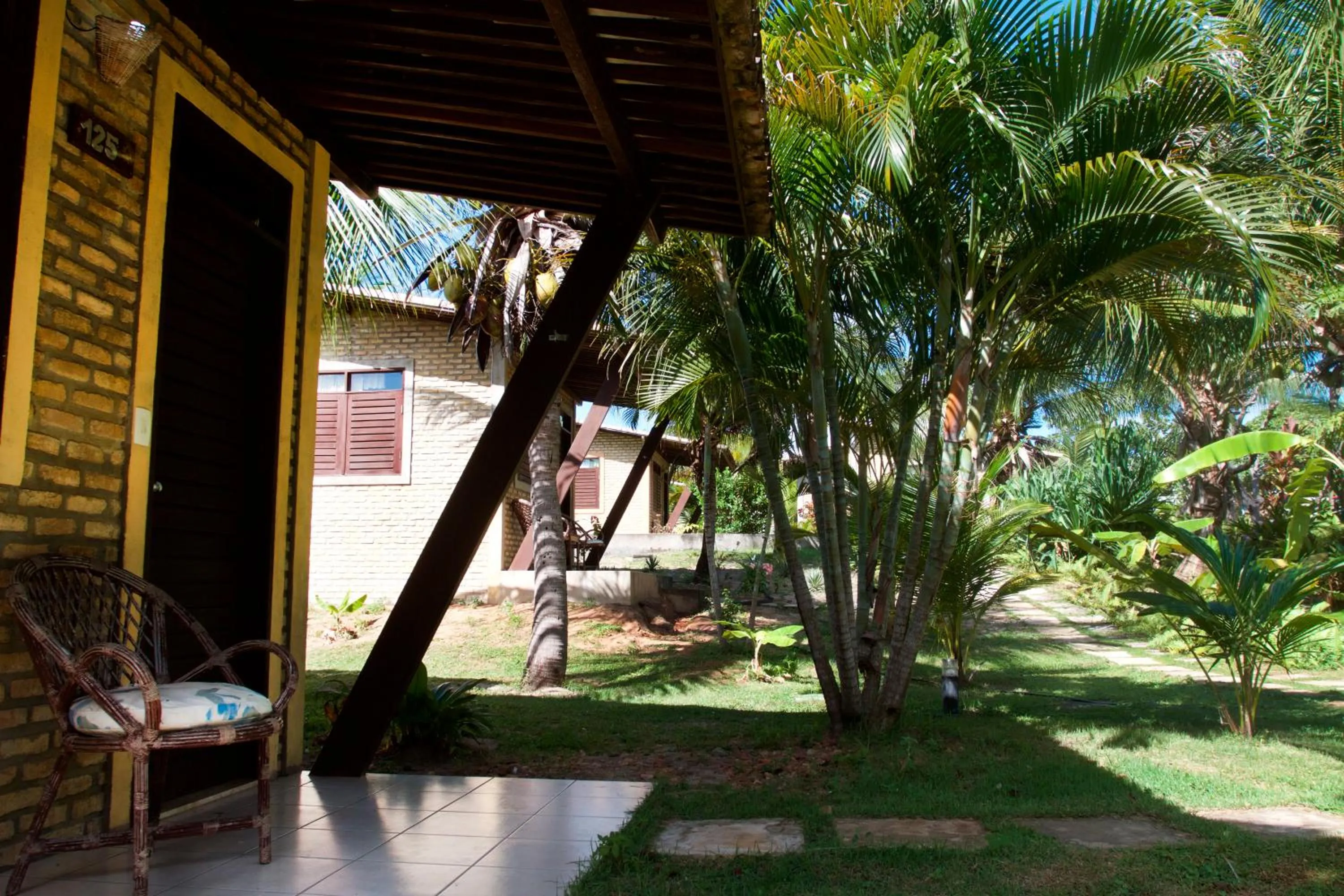 Balcony/Terrace in Pousada Império do Sol