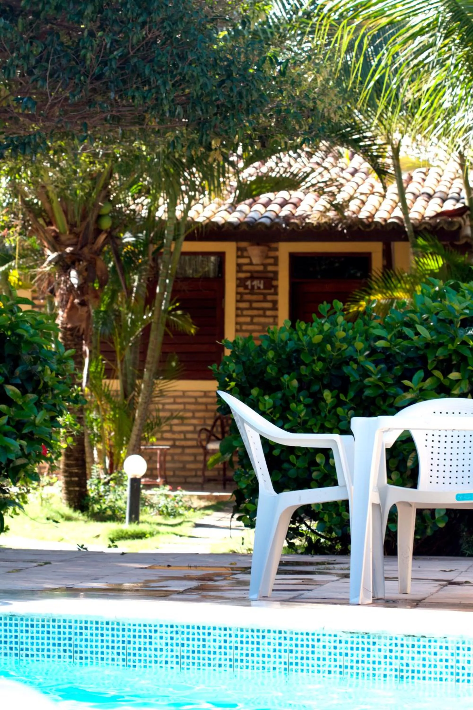 Garden in Pousada Império do Sol