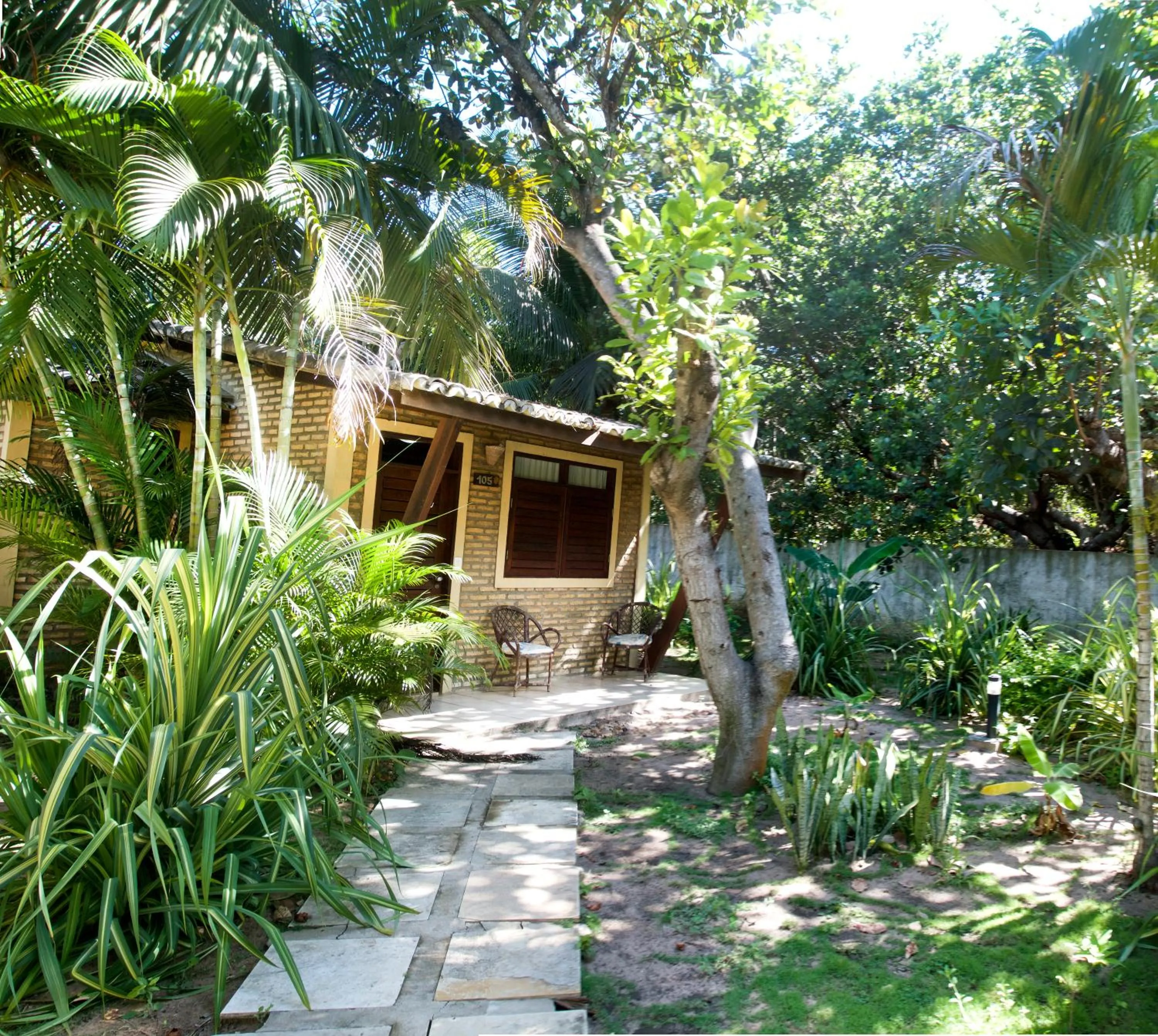 Garden in Pousada Império do Sol