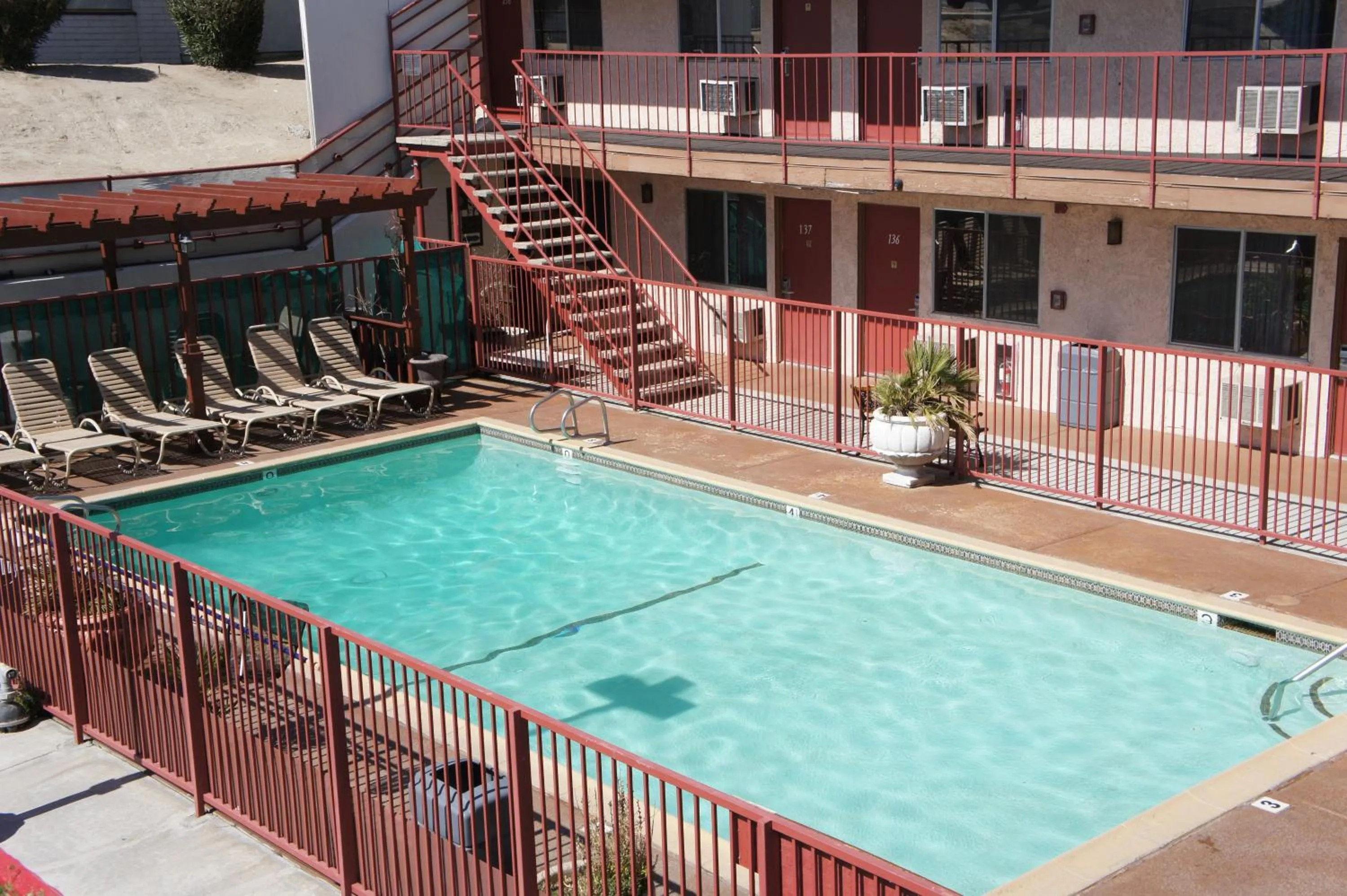 Swimming pool in Days Inn by Wyndham Victorville