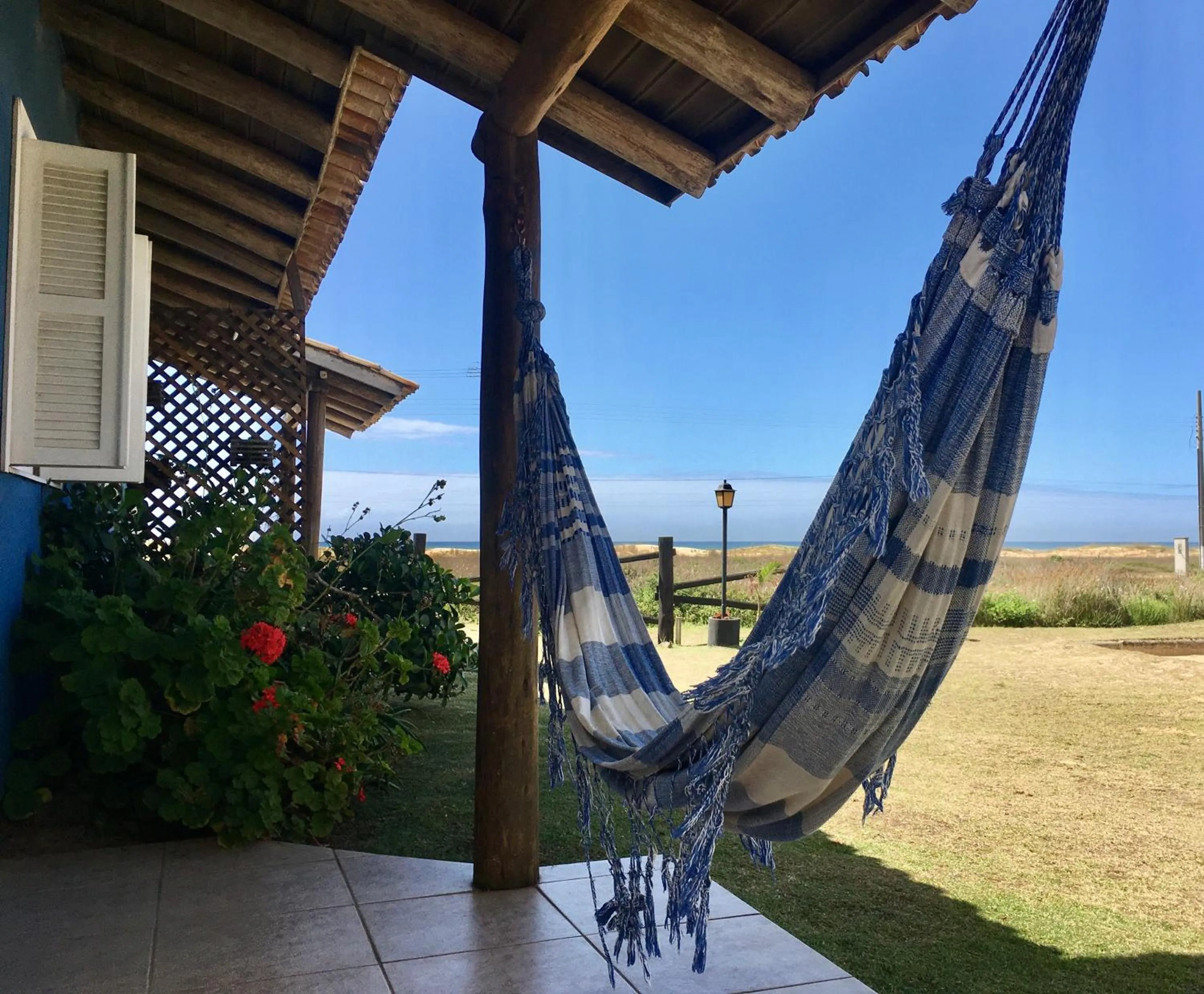 Garden view in Pousada dos Sambaquis