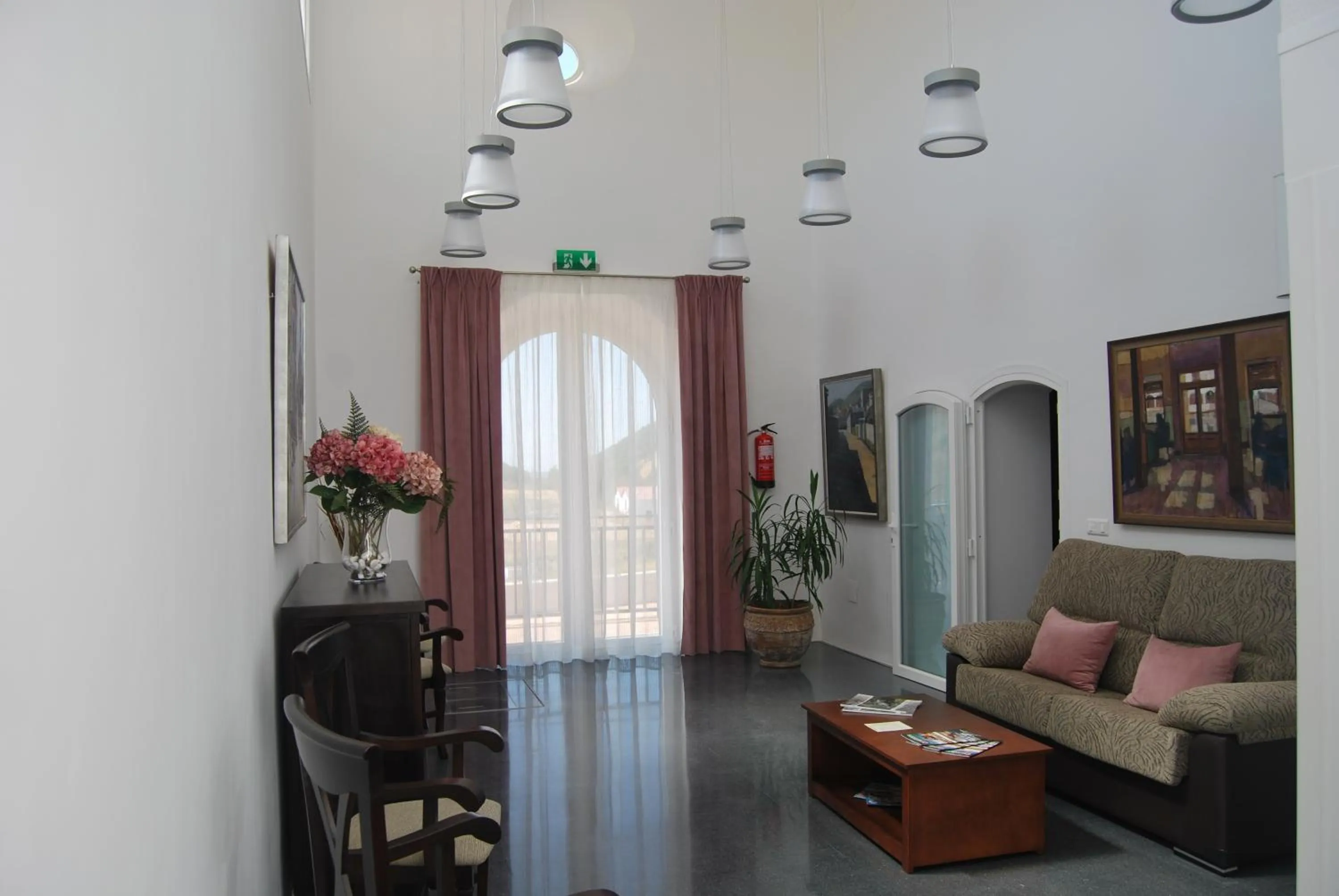 Lobby or reception in Hotel La Alcoholera