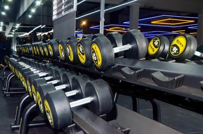 Fitness centre/facilities in Hotel Universitario